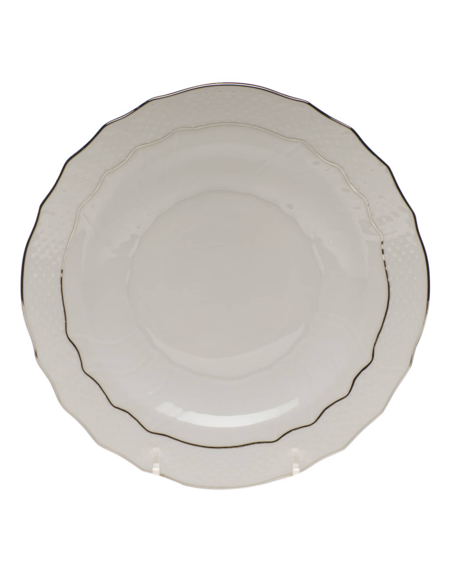 Herend Platinum Edge Salad Plate Neiman Marcus