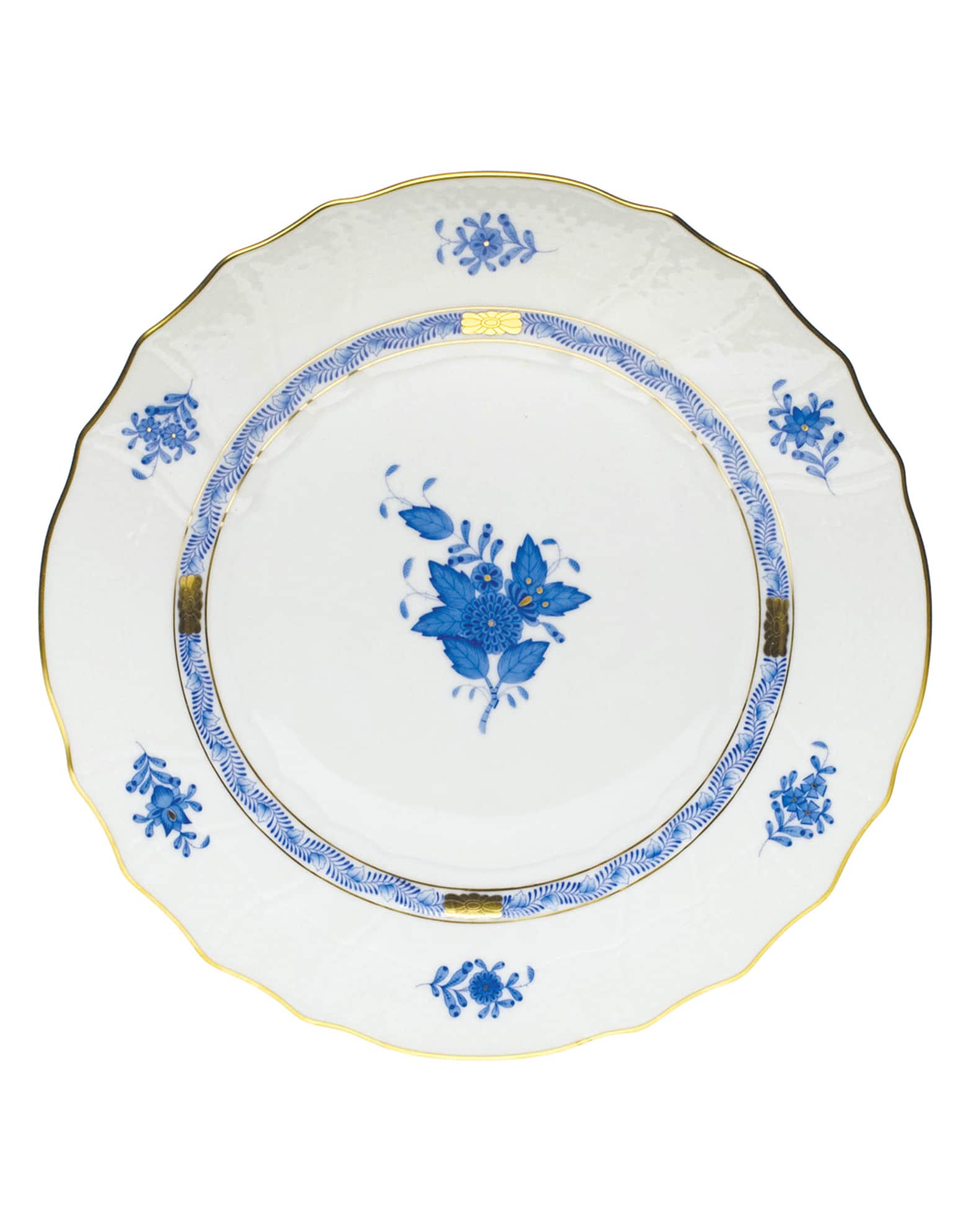 Blue Chinese Bouquet Dinner Plate 0