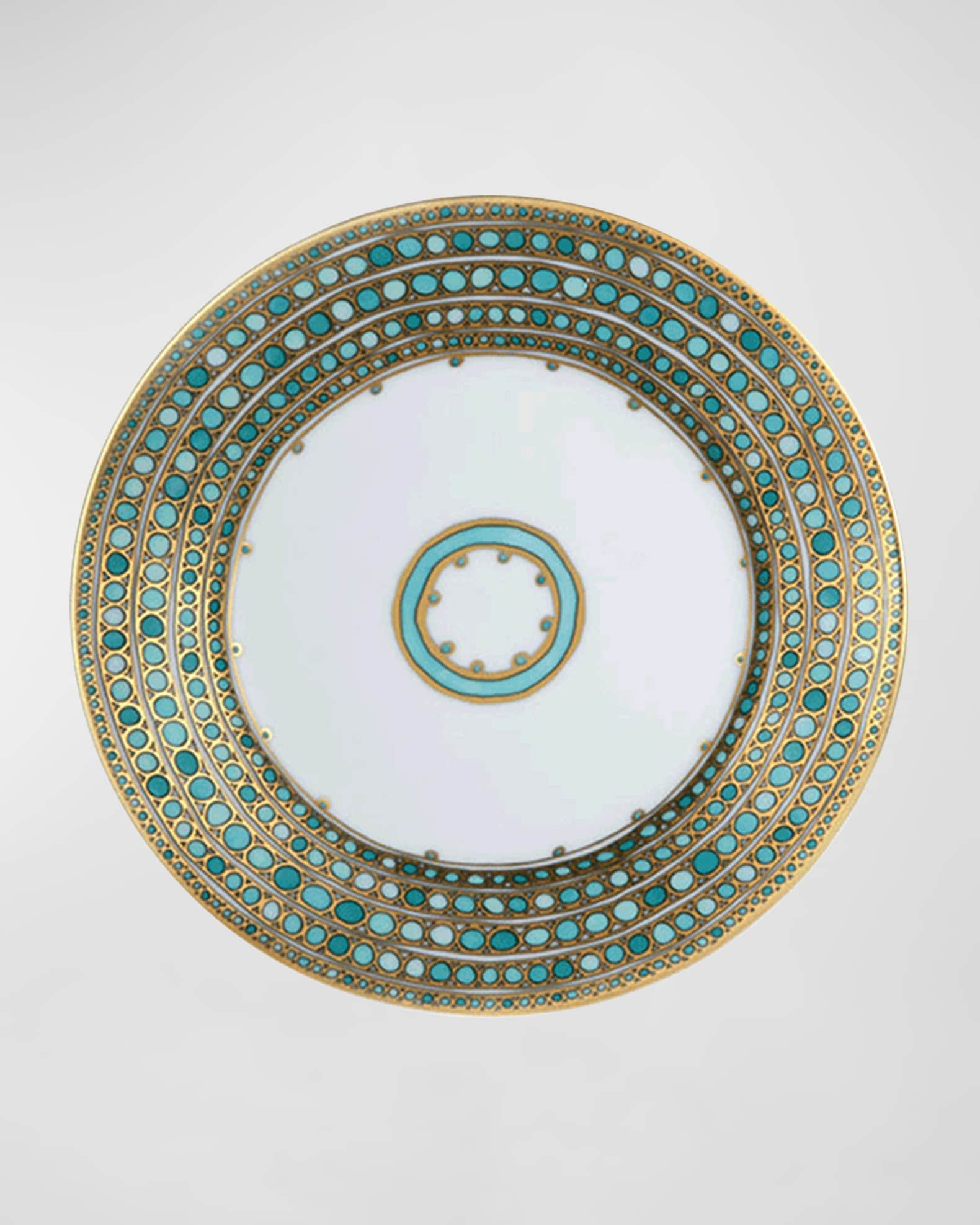 Syracuse Turquoise Salad Plate 0