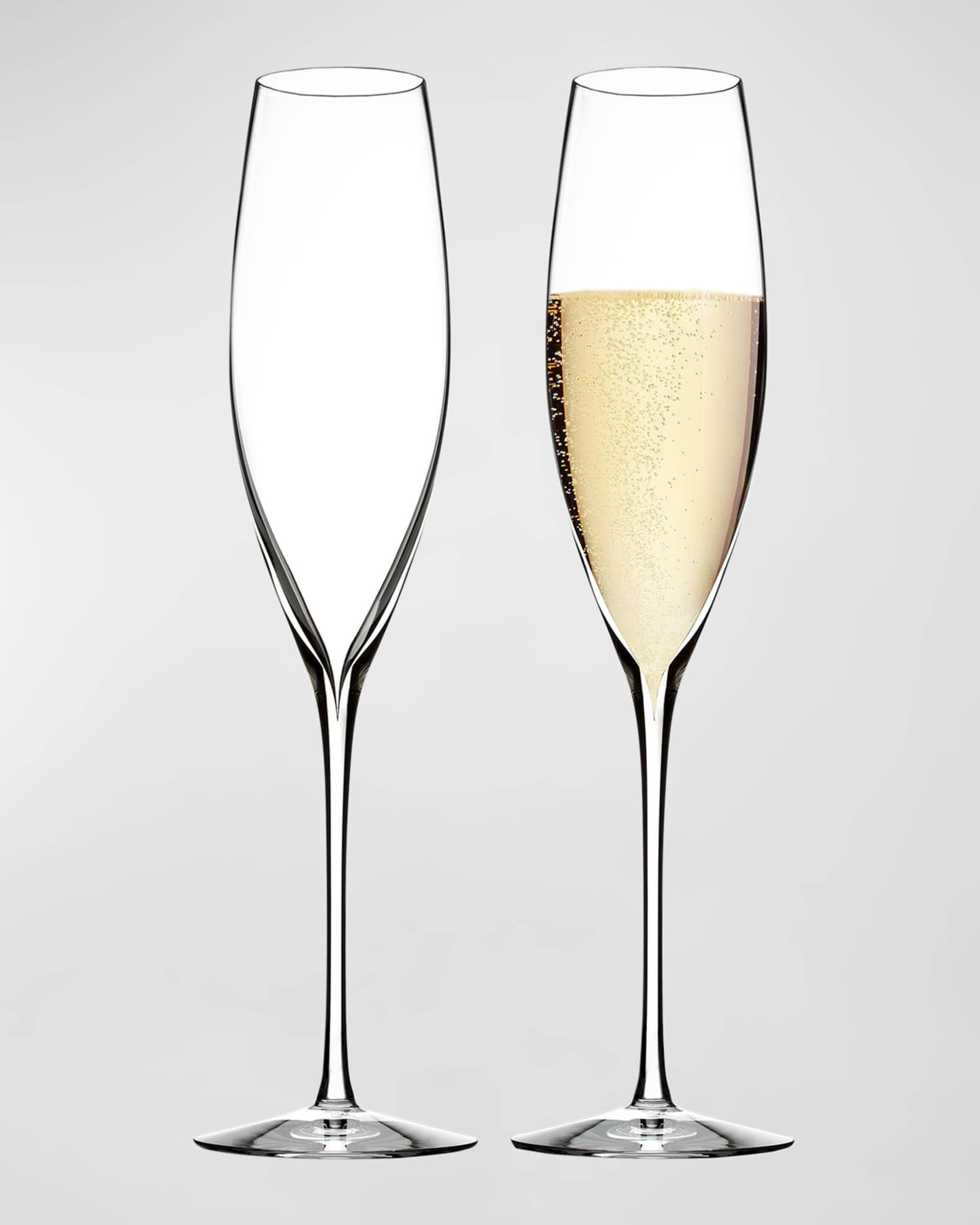 Elegance Champagne Flutes, Set of 2