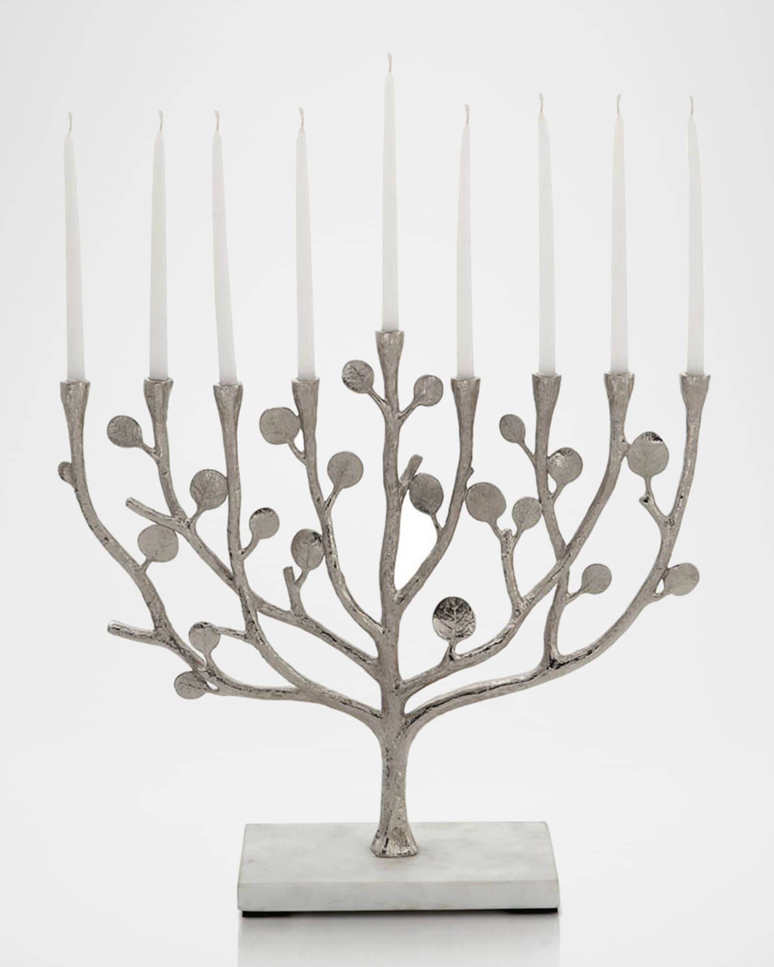 Botanical Leaf Menorah 0