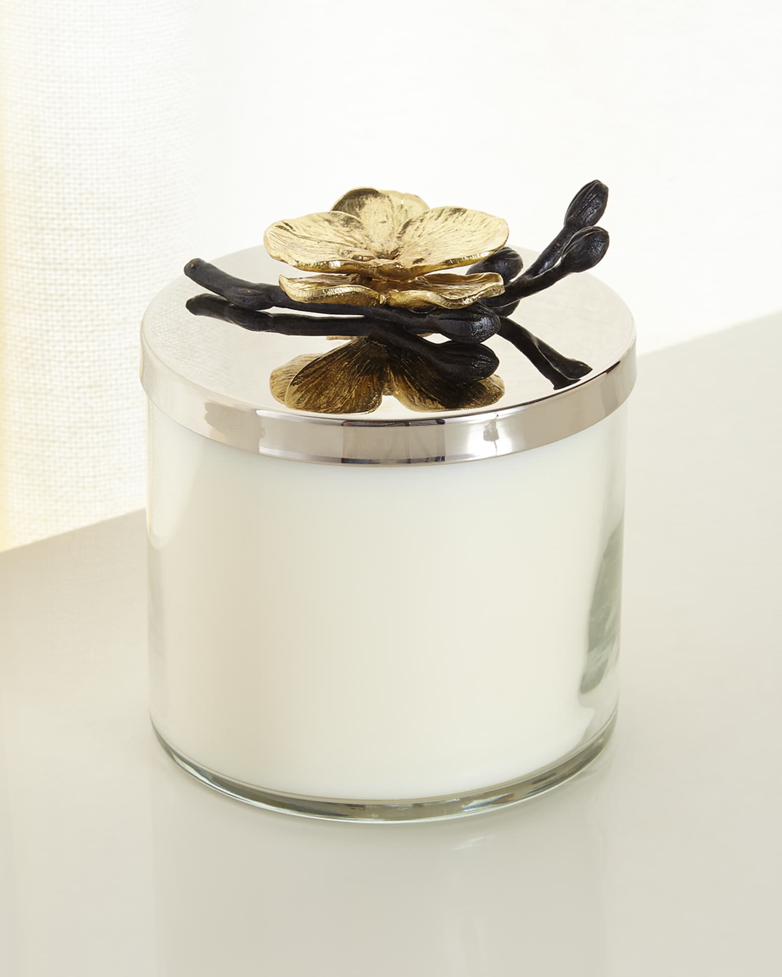 13. 5 oz. Gold Orchid Candle 1
