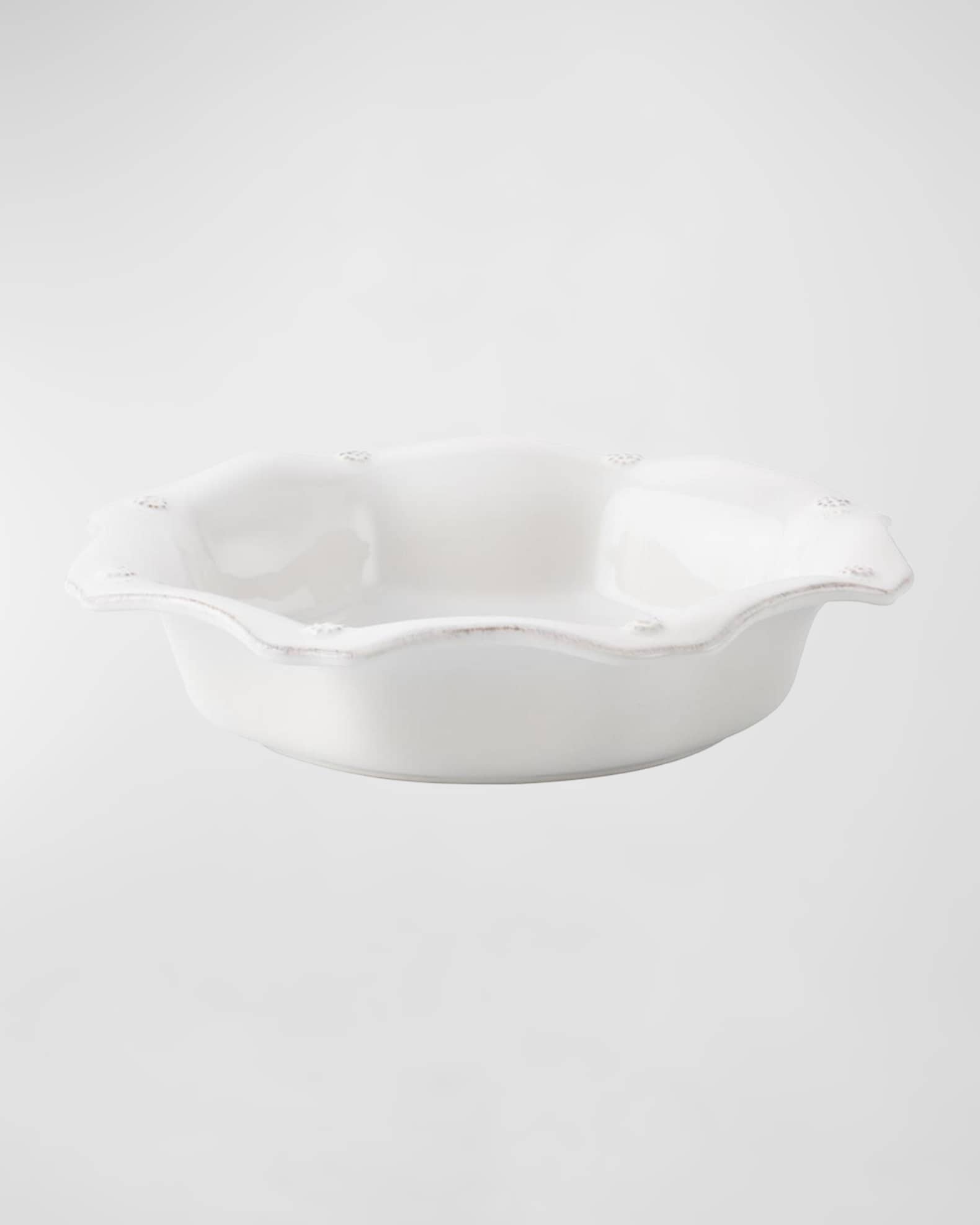 Juliska Berry & Thread Scalloped Pasta/Soup Bowl Whitewash Neiman
