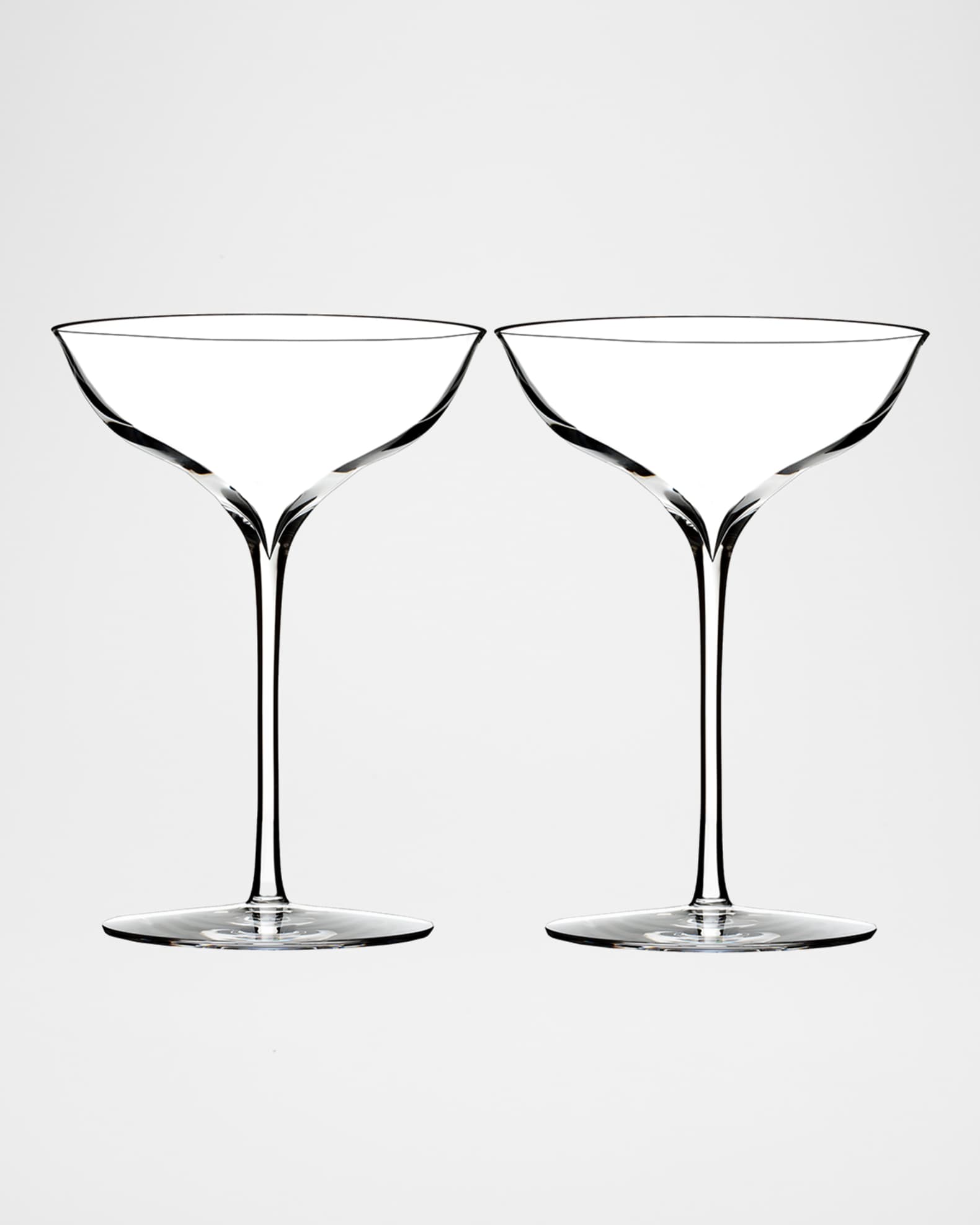 Waterford Crystal Elegance Champagne Coupe, Set of 2