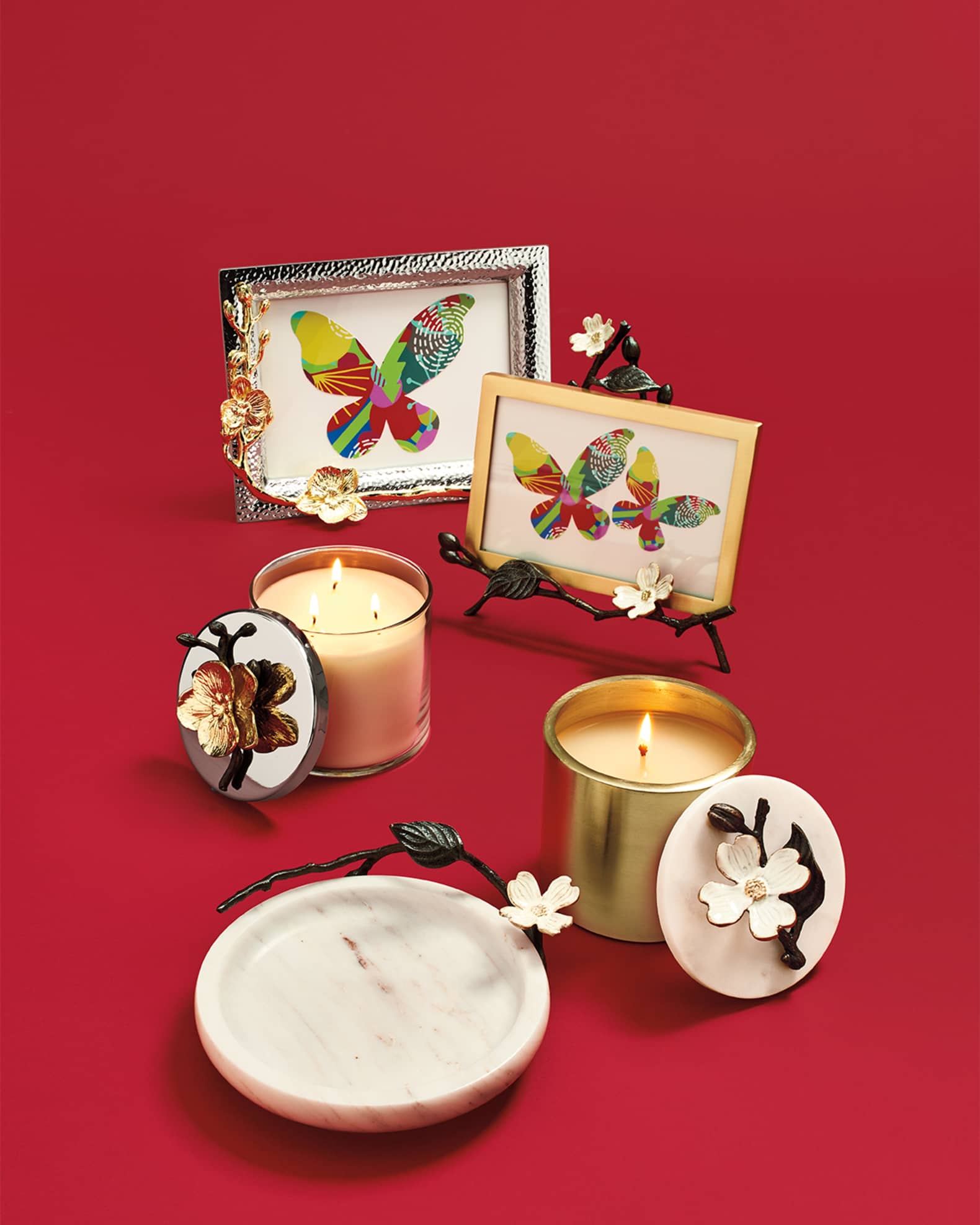 Michael Aram Gold Orchid 5" x 7" Picture Frame Neiman Marcus