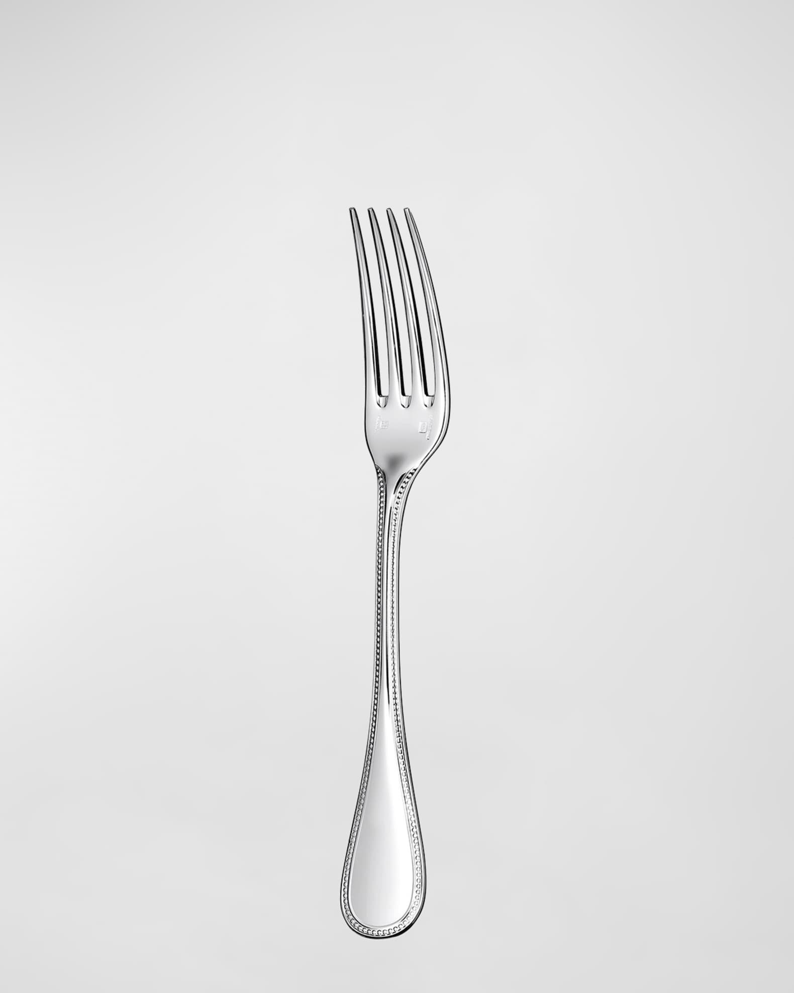 Perles Silver-Plated Salad Fork 0