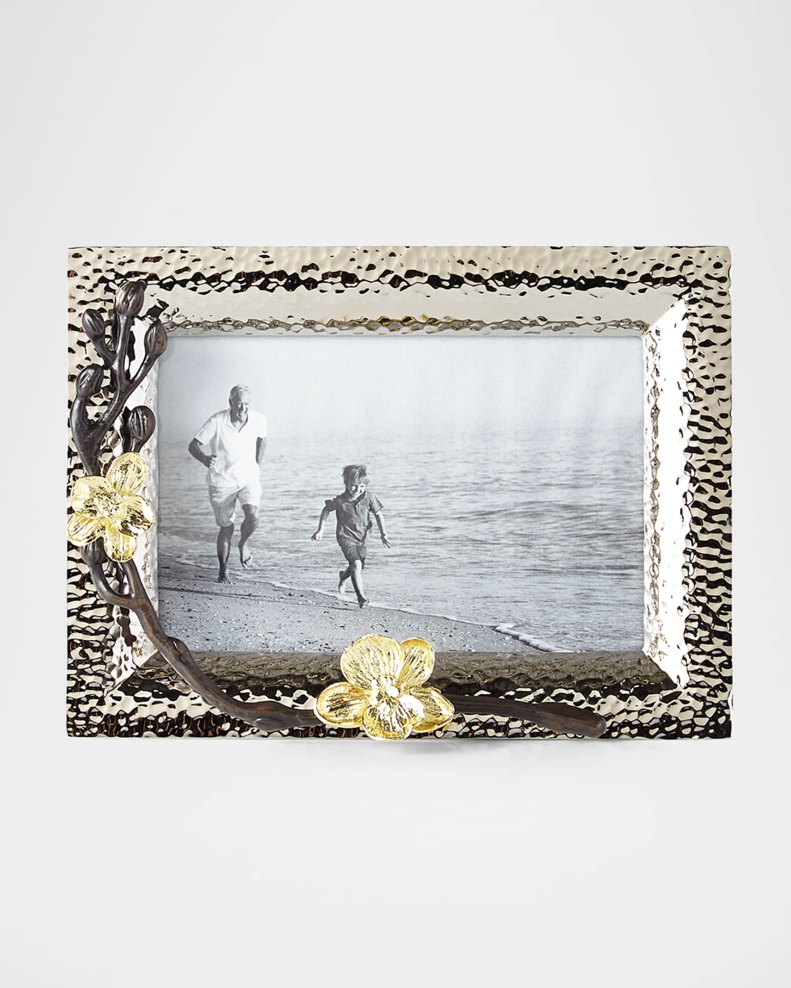 Gold Orchid 4" x 6" Picture Frame 0