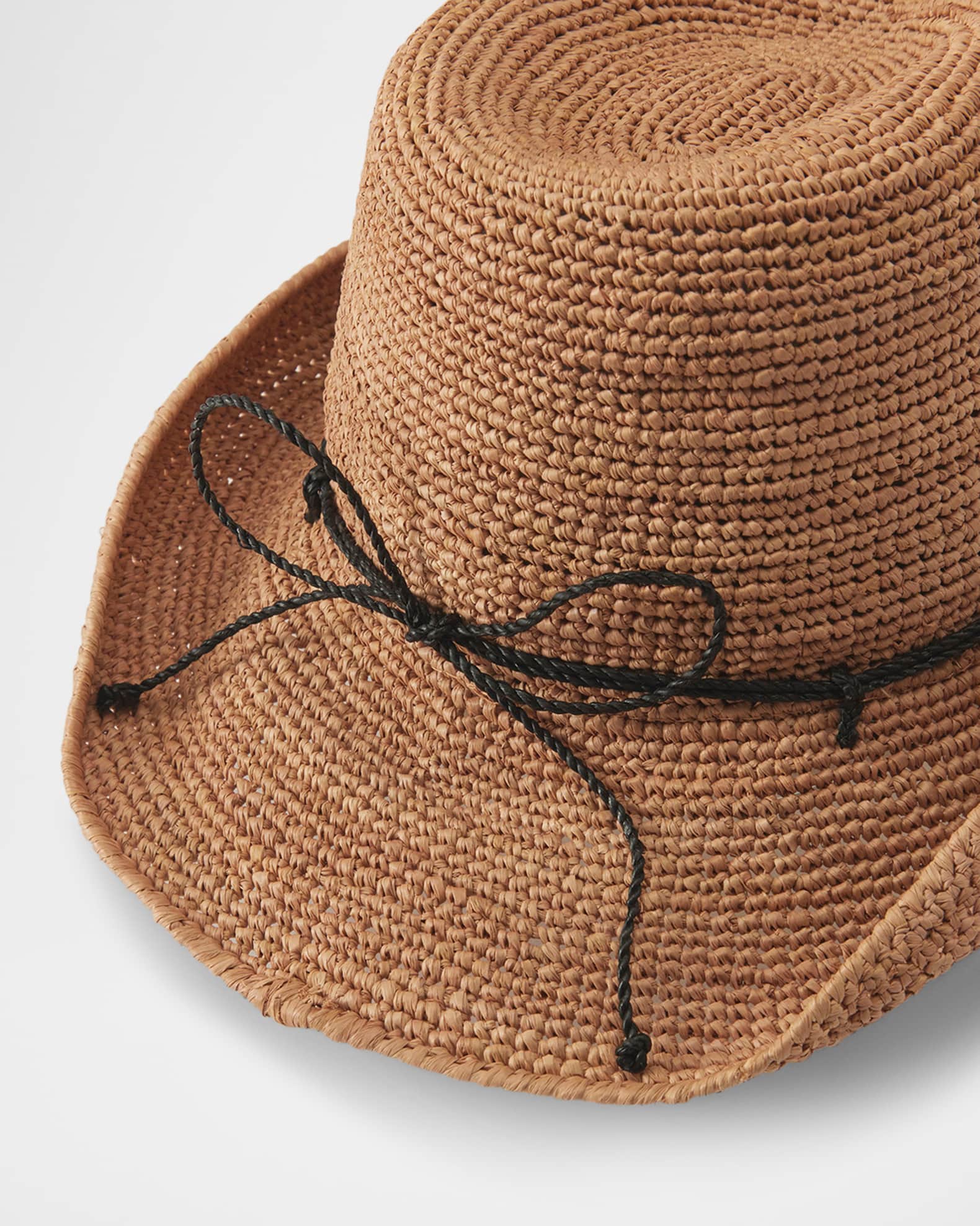 HELEN KAMINSKI☆ブラウン BELEN Helen Kaminski Belen Raffia Cowboy Hat | Neiman Marcus