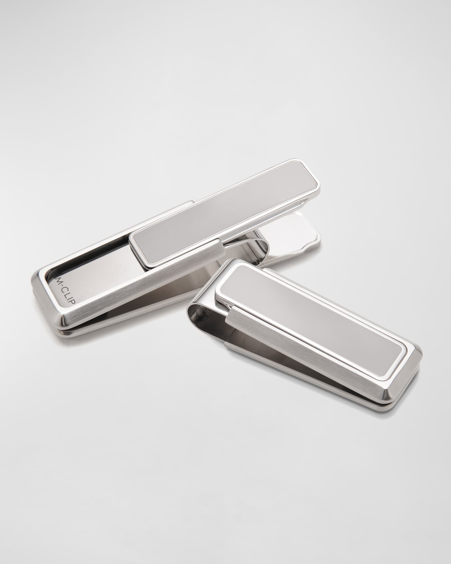 Stainless Brushed Polished Money Clip 0