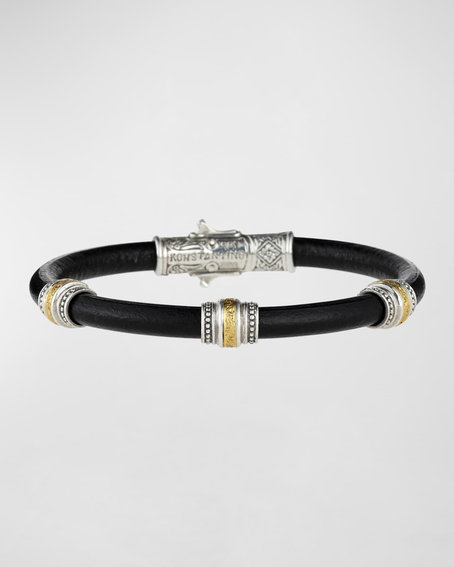 Phidias Men's Leather Cord Bracelet 0