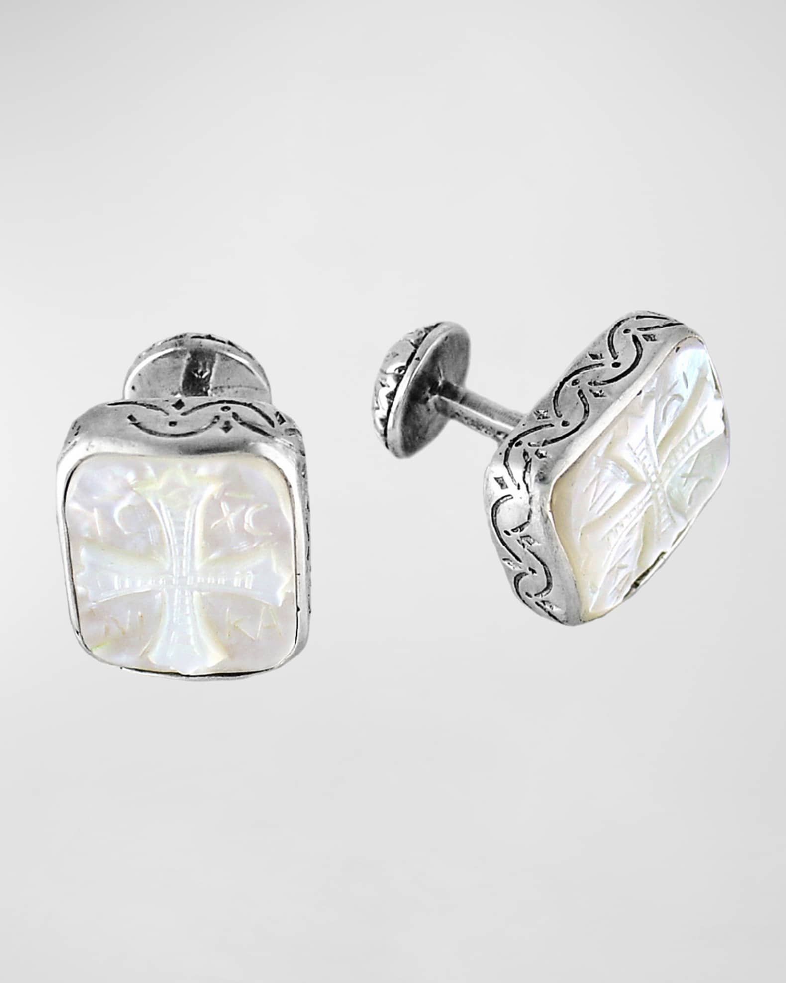 Inspirations marinesaupointdecroixヴェロニク Konstantino Color Classics Sterling Silver Mother-of-Pearl
