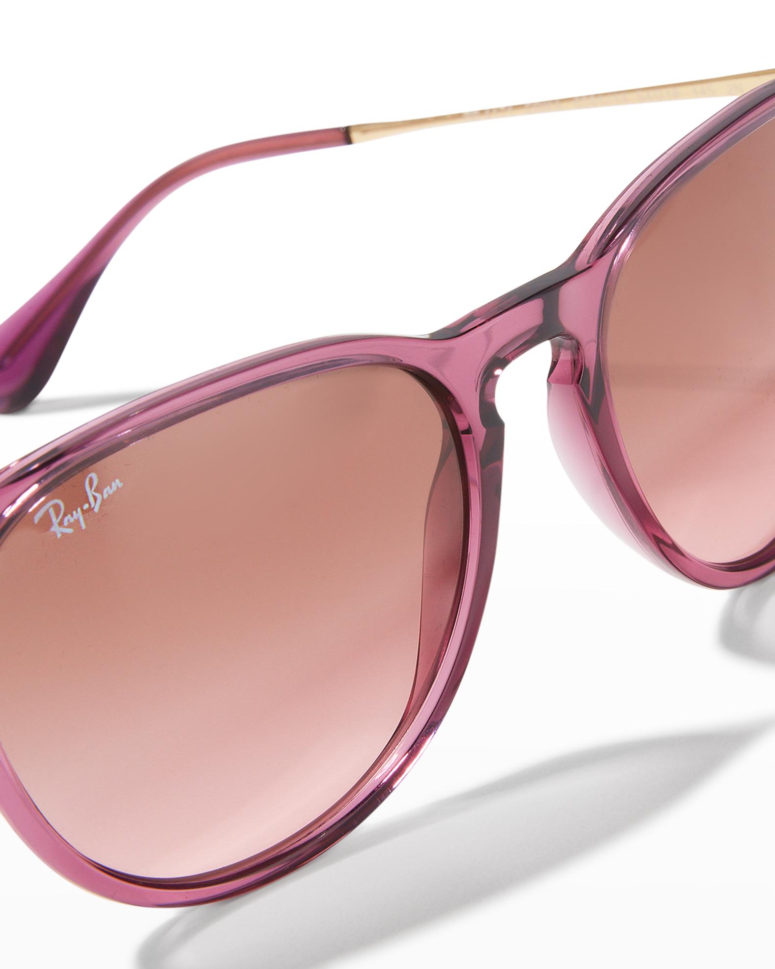 Ray-Ban Gradient Keyhole Nose Bridge Sunglasses | Neiman Marcus
