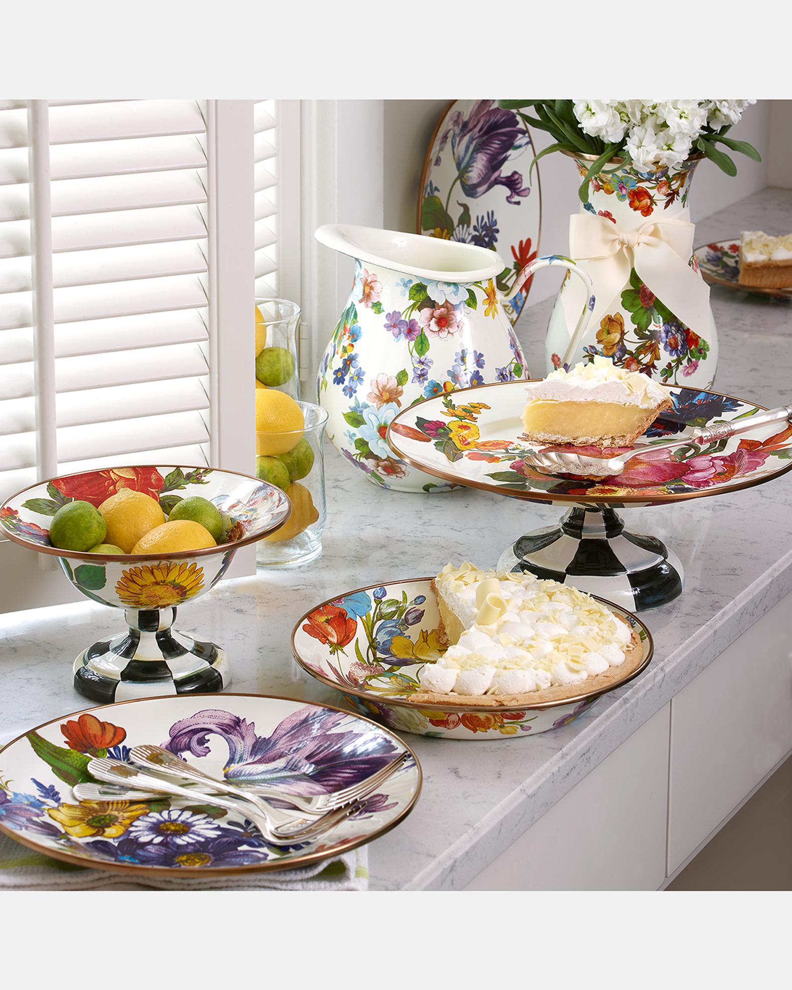 MacKenzie-Childs Flower Market Dinner Plate | Neiman Marcus