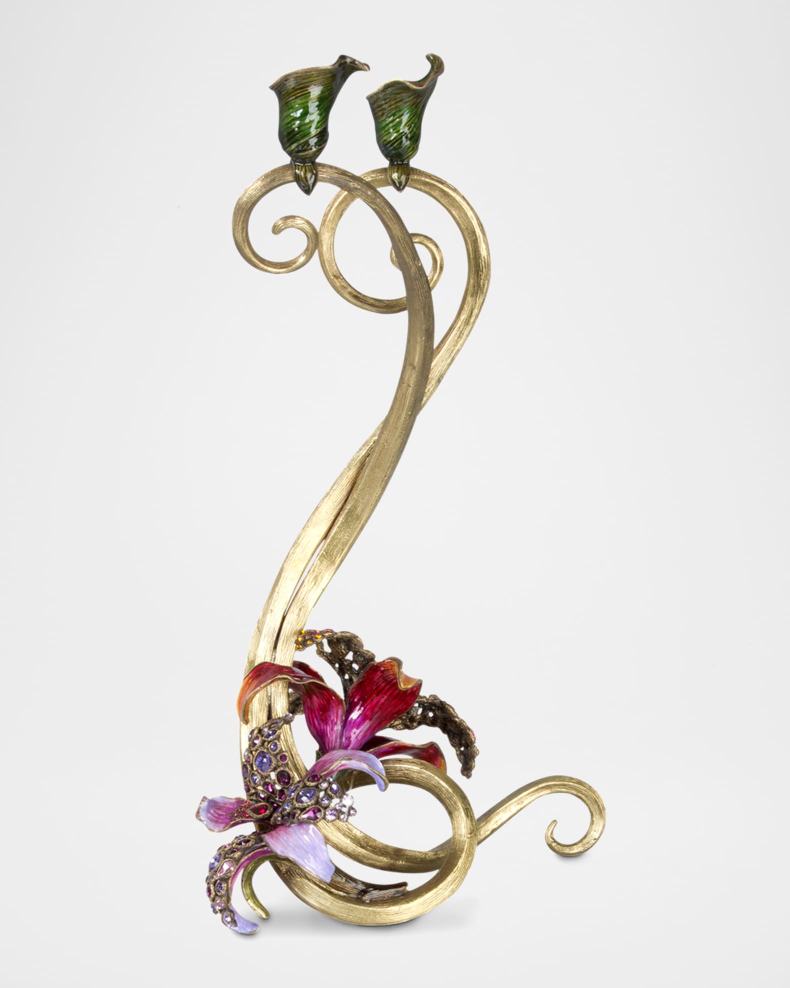Roelyn Orchid Double Candlestick 1