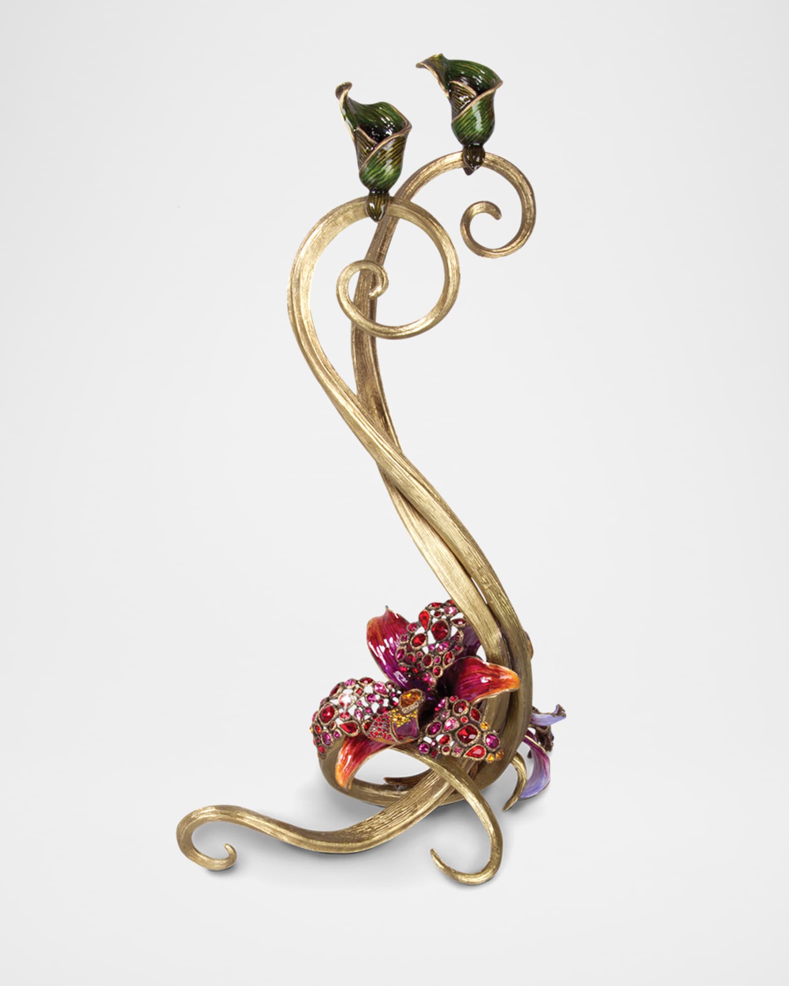 Roelyn Orchid Double Candlestick 0