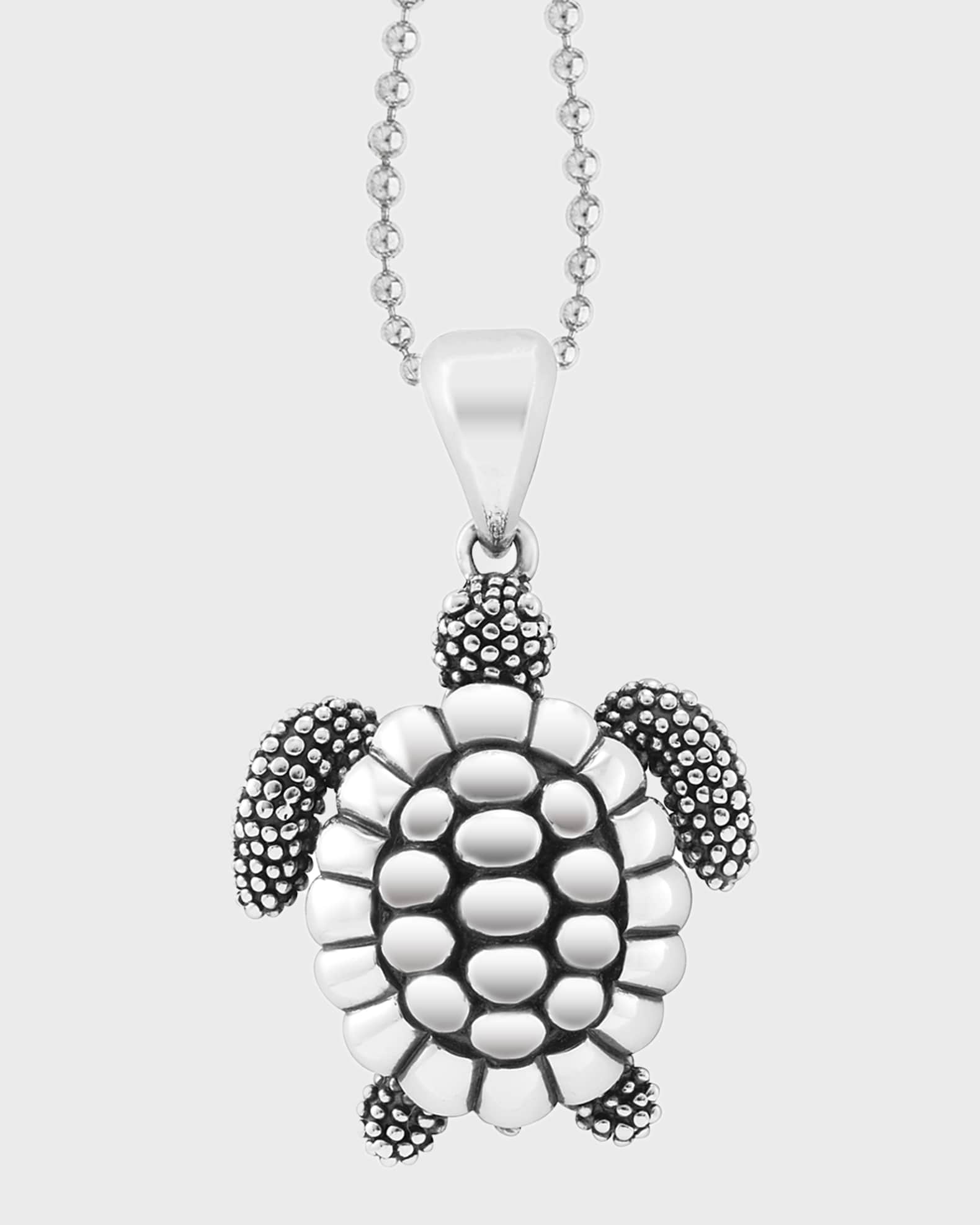 LAGOS Rare Wonders Sea Turtle Pendant Necklace