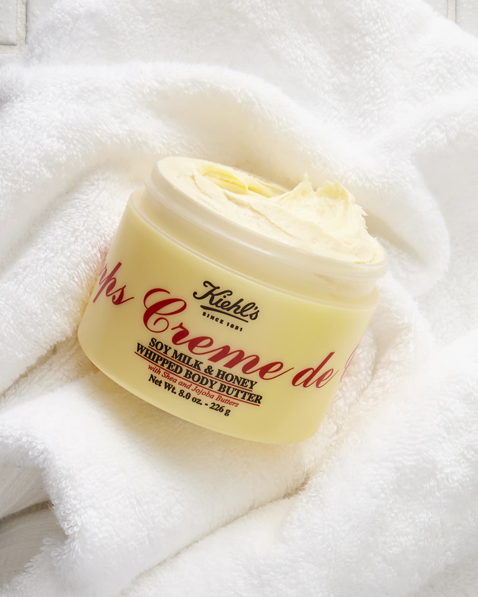 Kiehl's Since 1851 Creme de Corps Soy Milk & Honey Whipped Body Butter