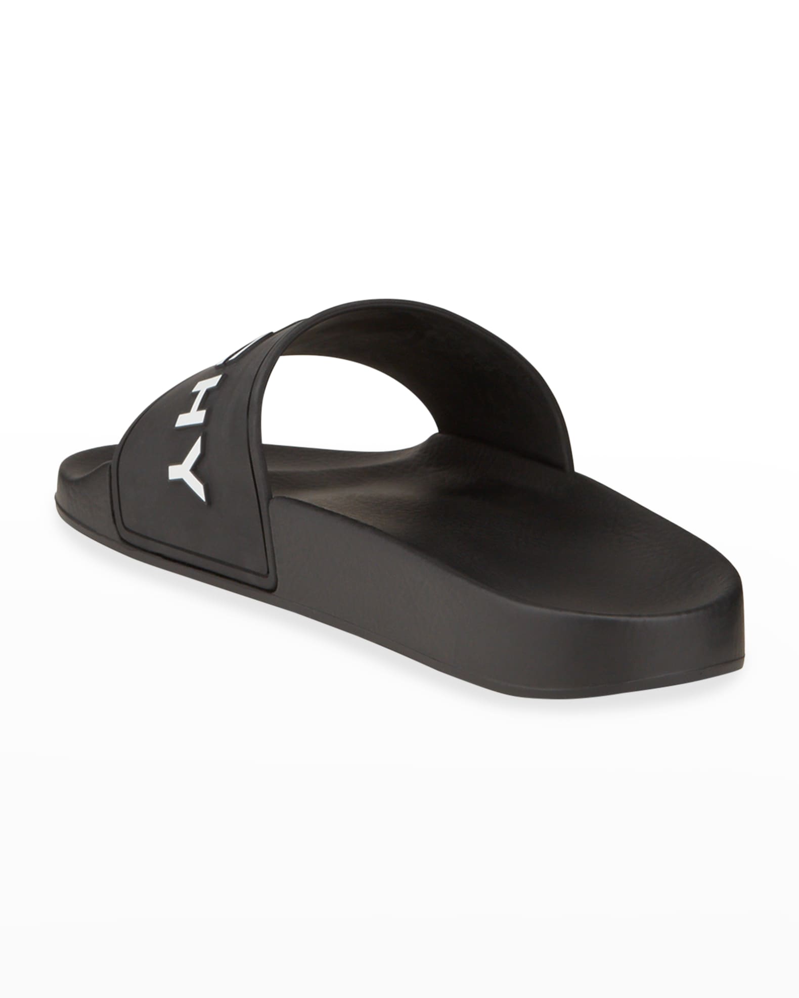 Givenchy Logo Rubber Sandal Slide | Neiman Marcus