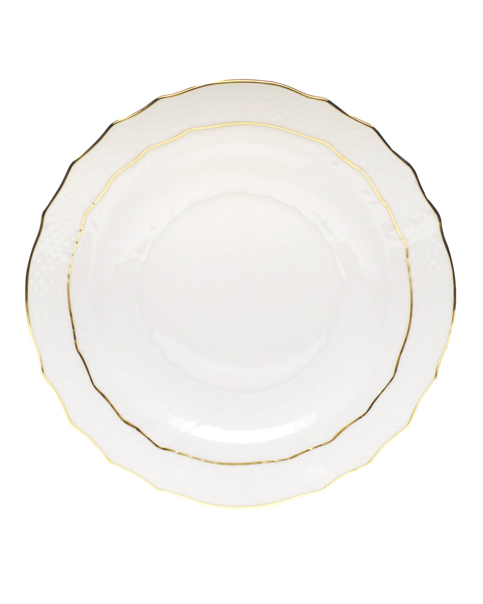 Golden Edge Salad Plate 0