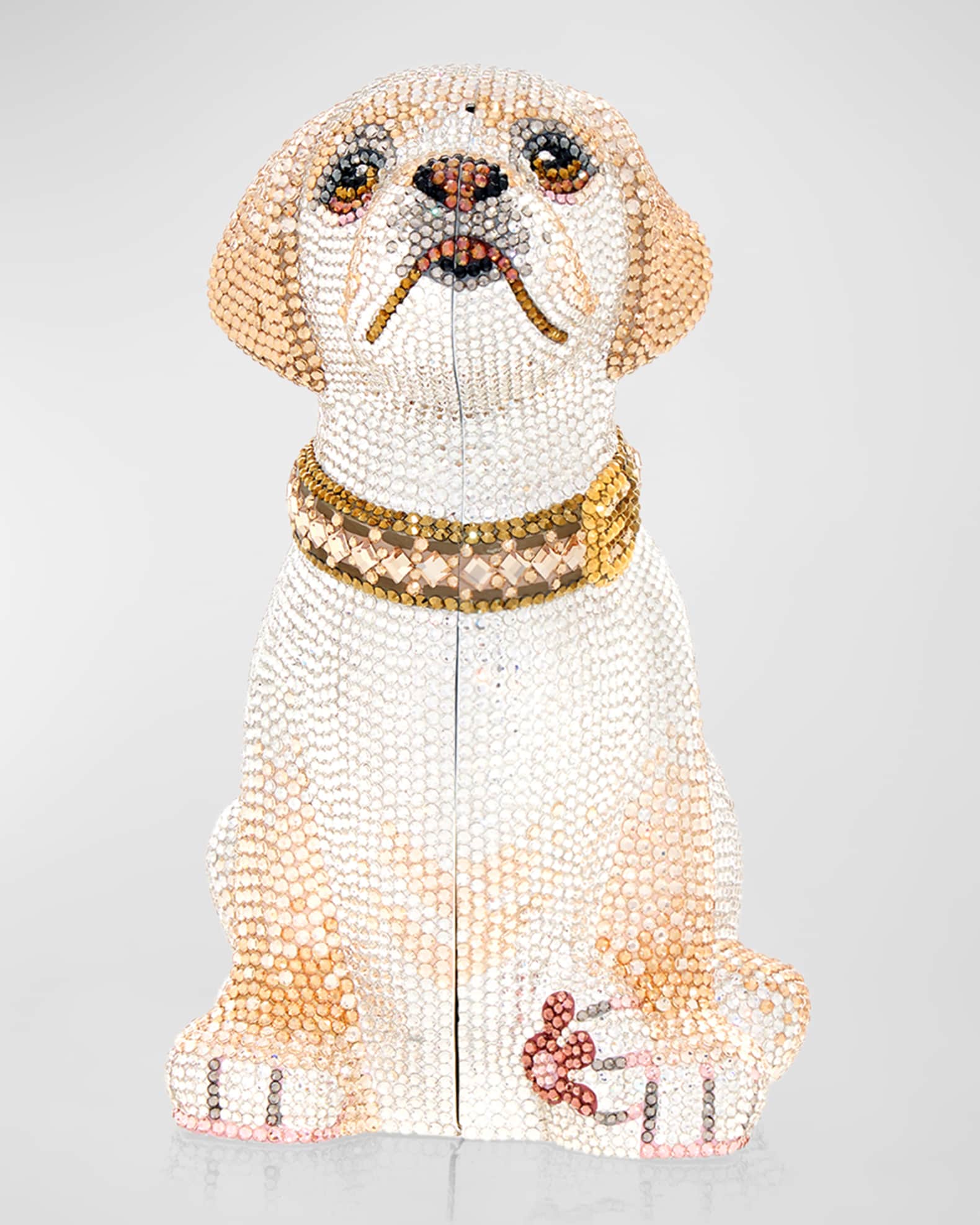 Judith Leiber Couture Luna Puppy Dog Minaudiere Clutch Bag Neiman Marcus