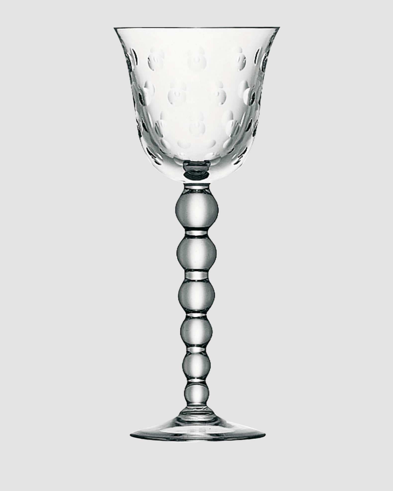 Saint Louis Crystal Bubbles Water Goblet