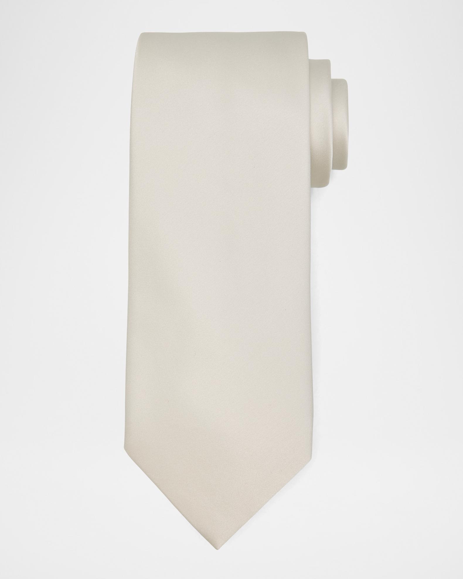 Stefano Ricci Solid Silk Satin Tie | Neiman Marcus
