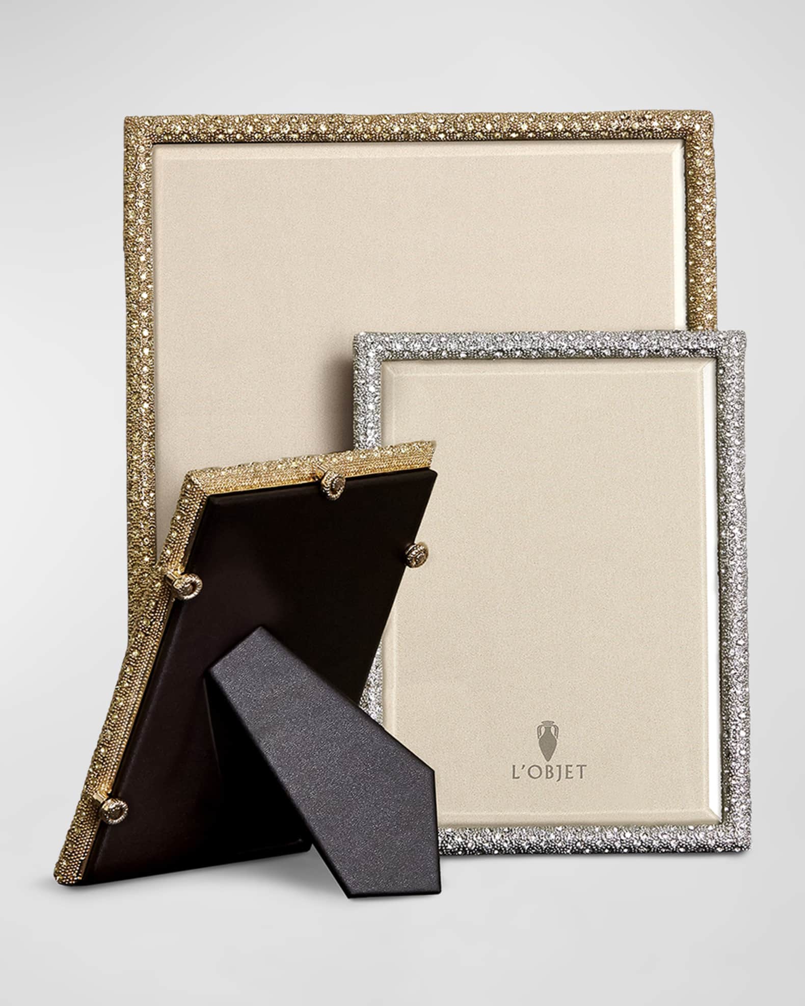 Pave Platinum-Plated Frame, 4" x 6" 1