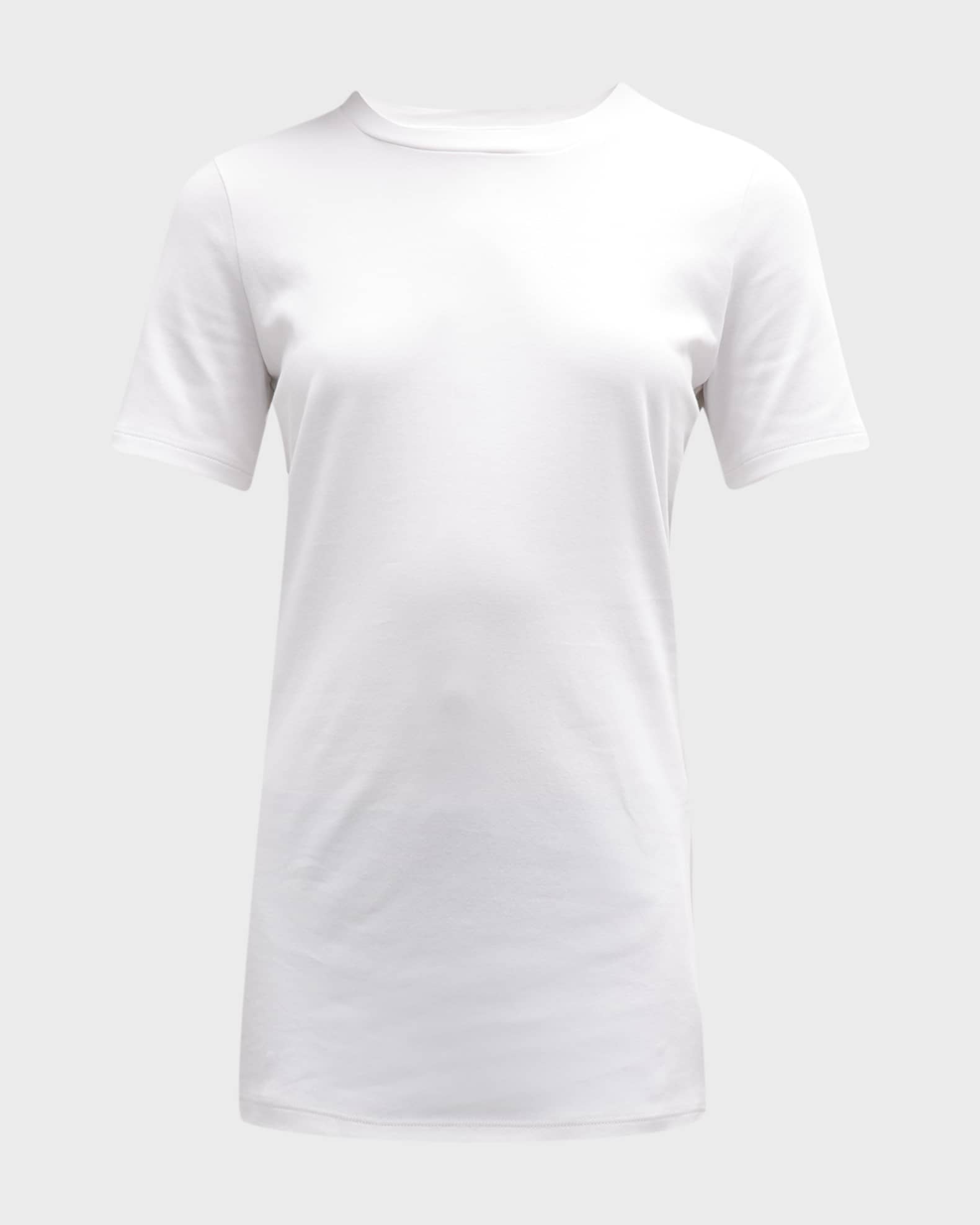 Theory Johanna Crewneck Classic Tee | Neiman Marcus