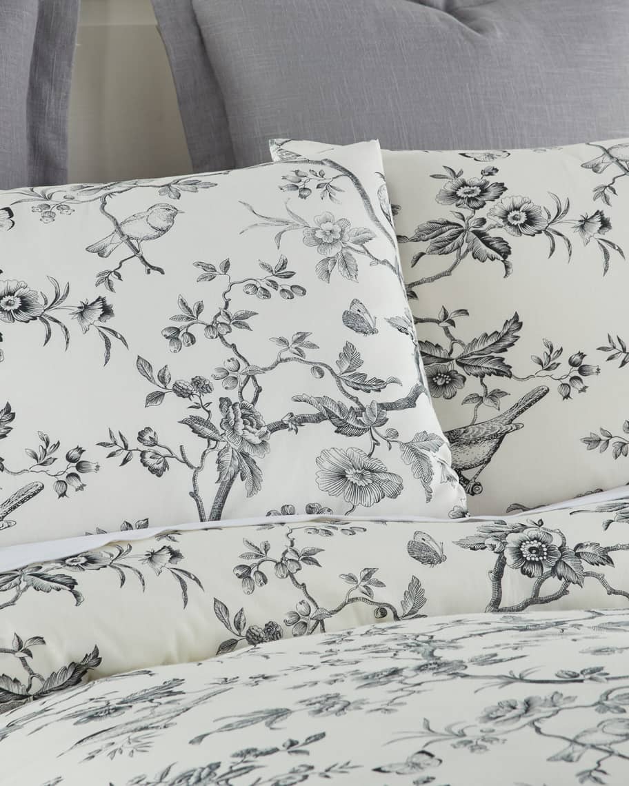 Levtex Black Toile King Duvet Cover Set Neiman Marcus