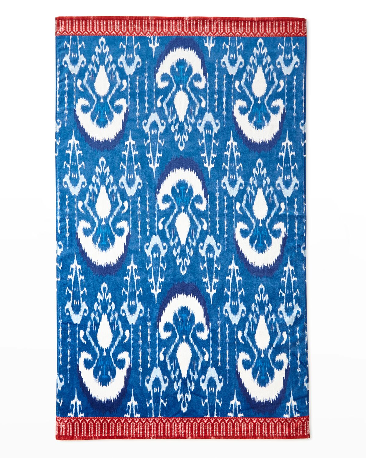 John Robshaw Vaya Indigo Blue Beach Towel