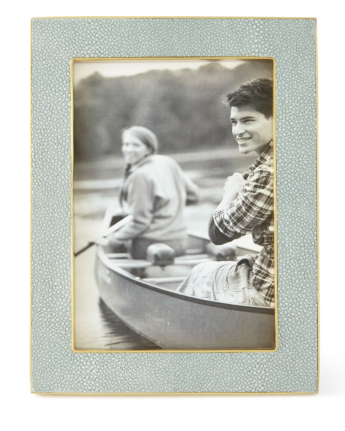 AERIN Classic Faux Shagreen 5" x 7" Picture Frame