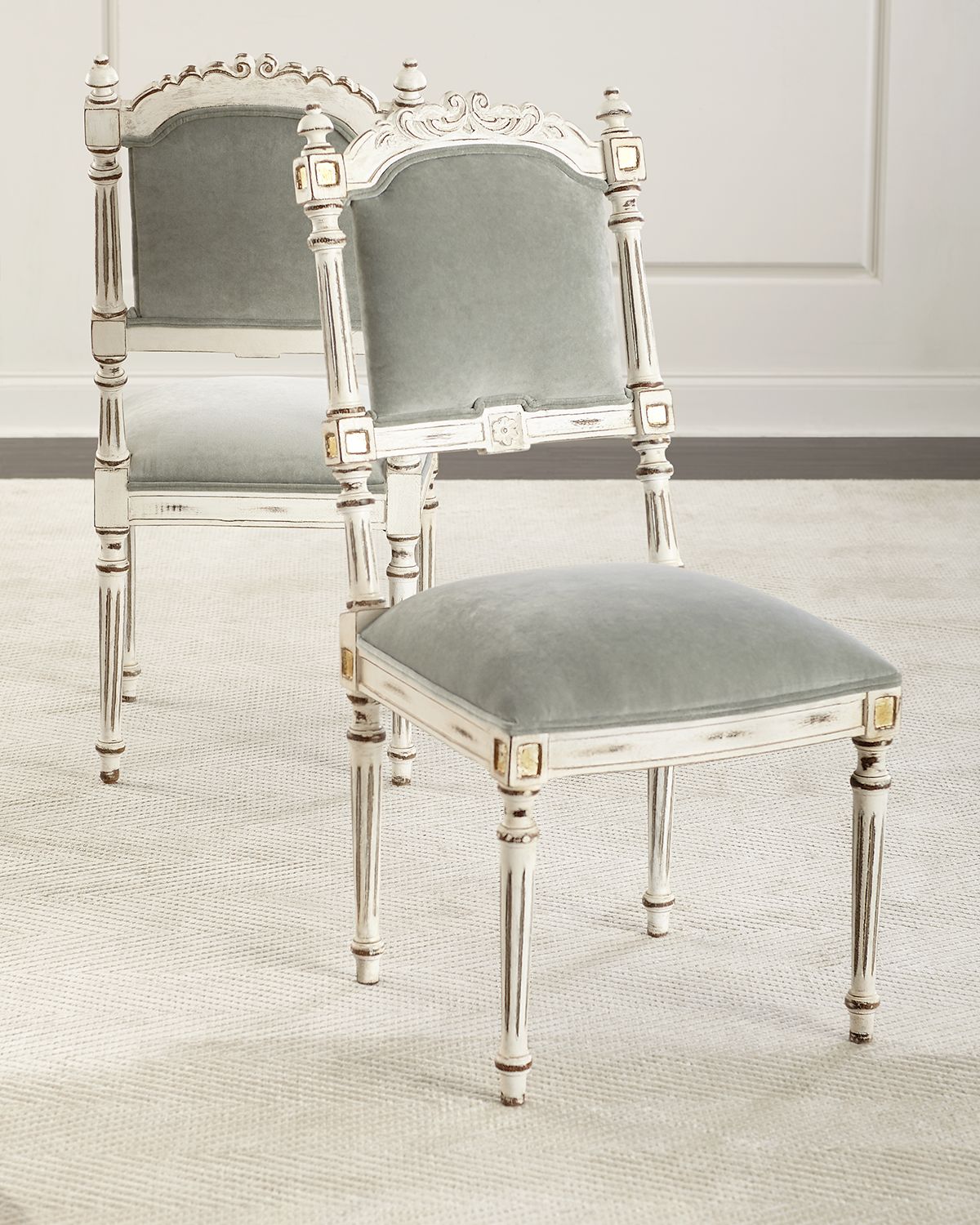 Peninsula Home Collection Angelette Velvet Dining Side Chair