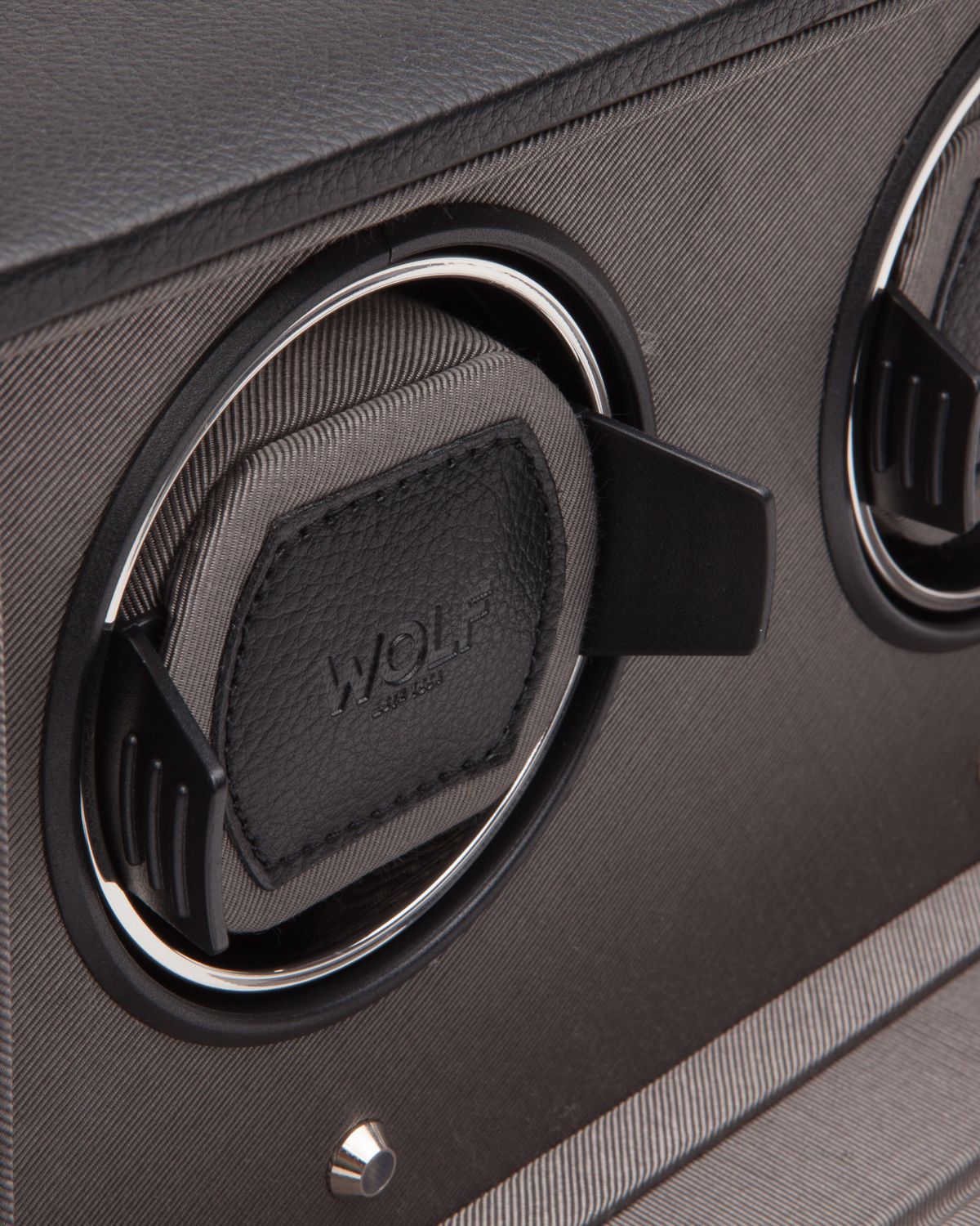 WOLF Cub Double Watch Winder with Cover