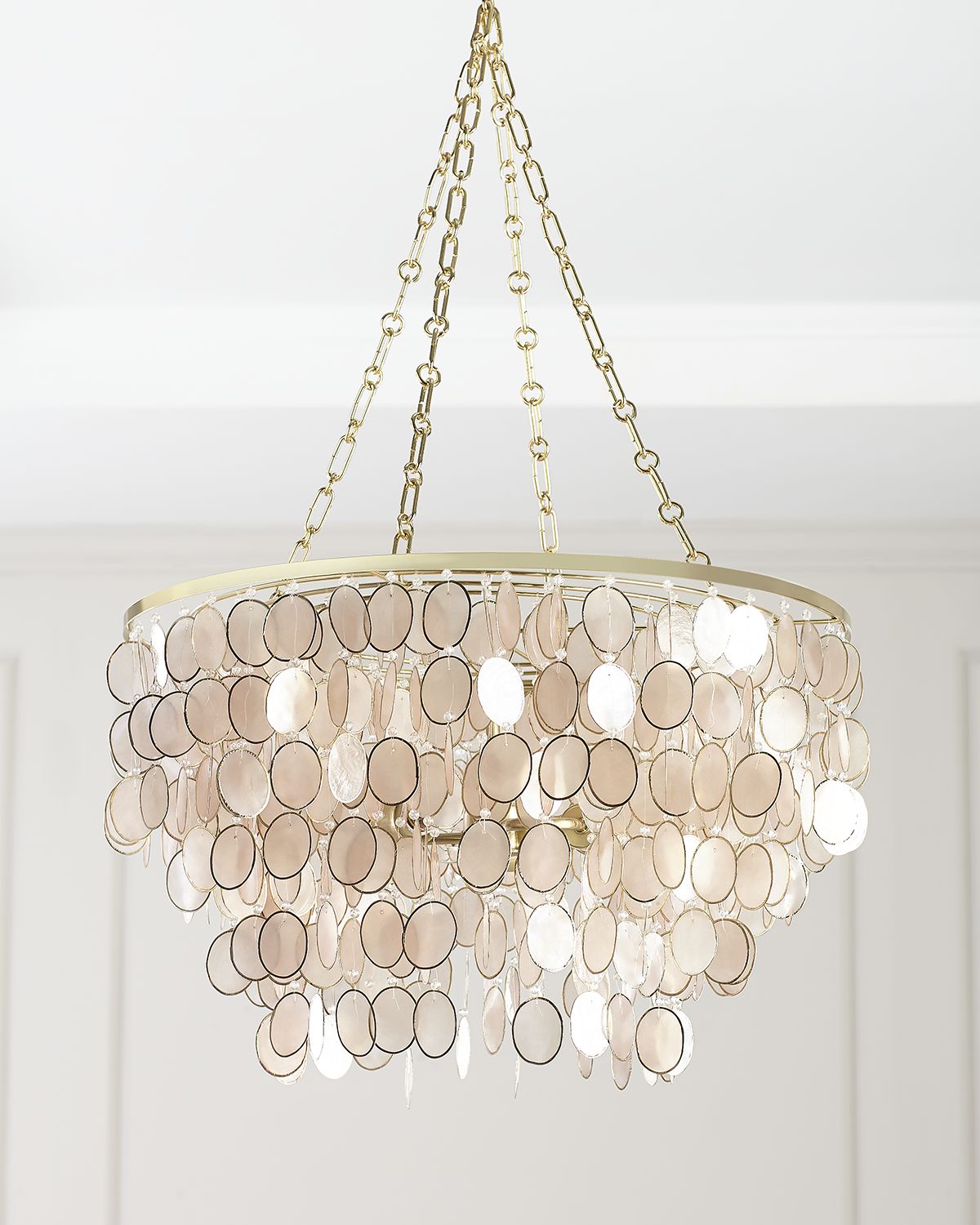 Neiman Marcus Aurora 3-Light Chandelier | Thumbnail 5 Neiman Marcus Aurora 3-Light Chandelier | Thumbnail 5