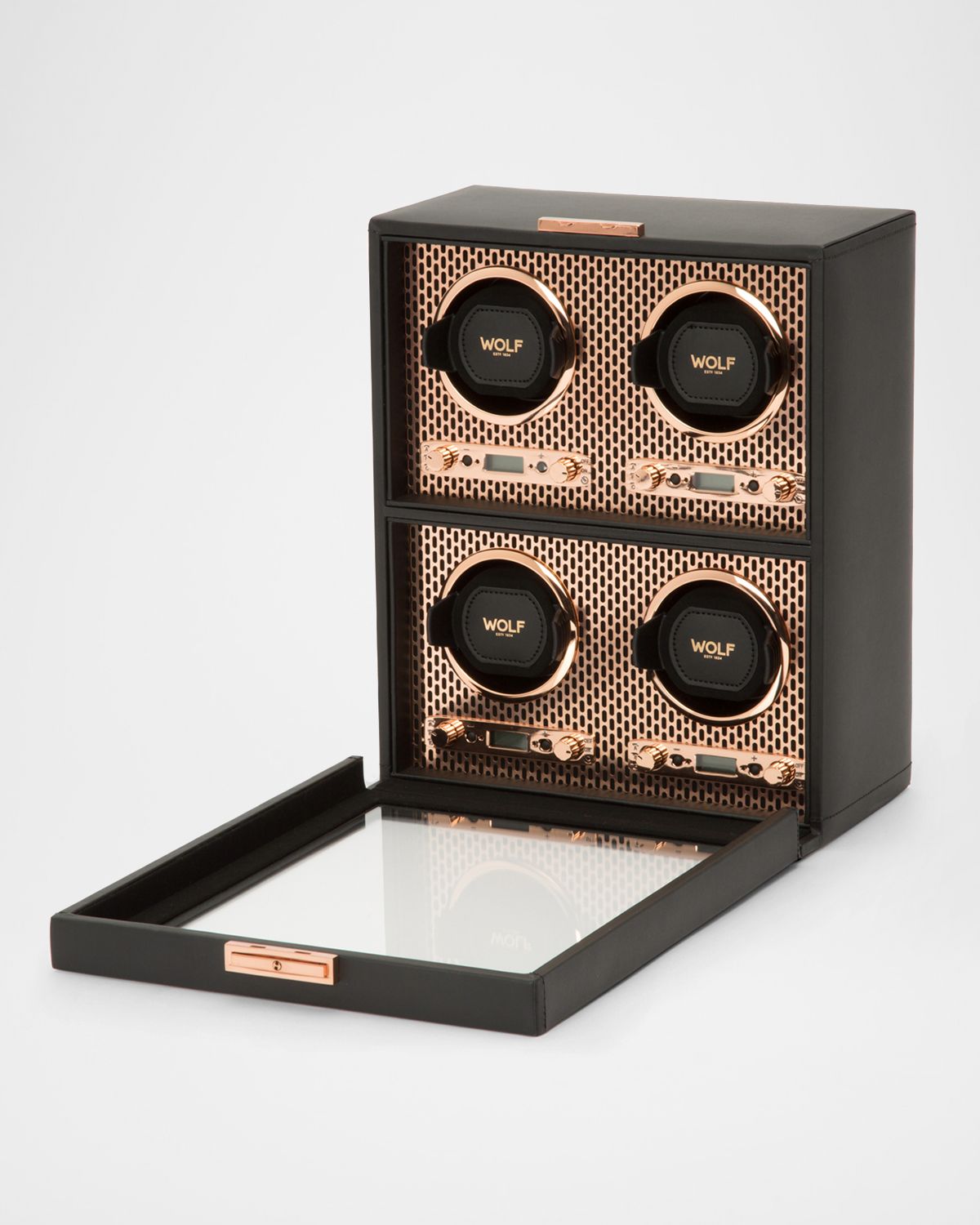 WOLF Axis 4-Piece Watch Winder