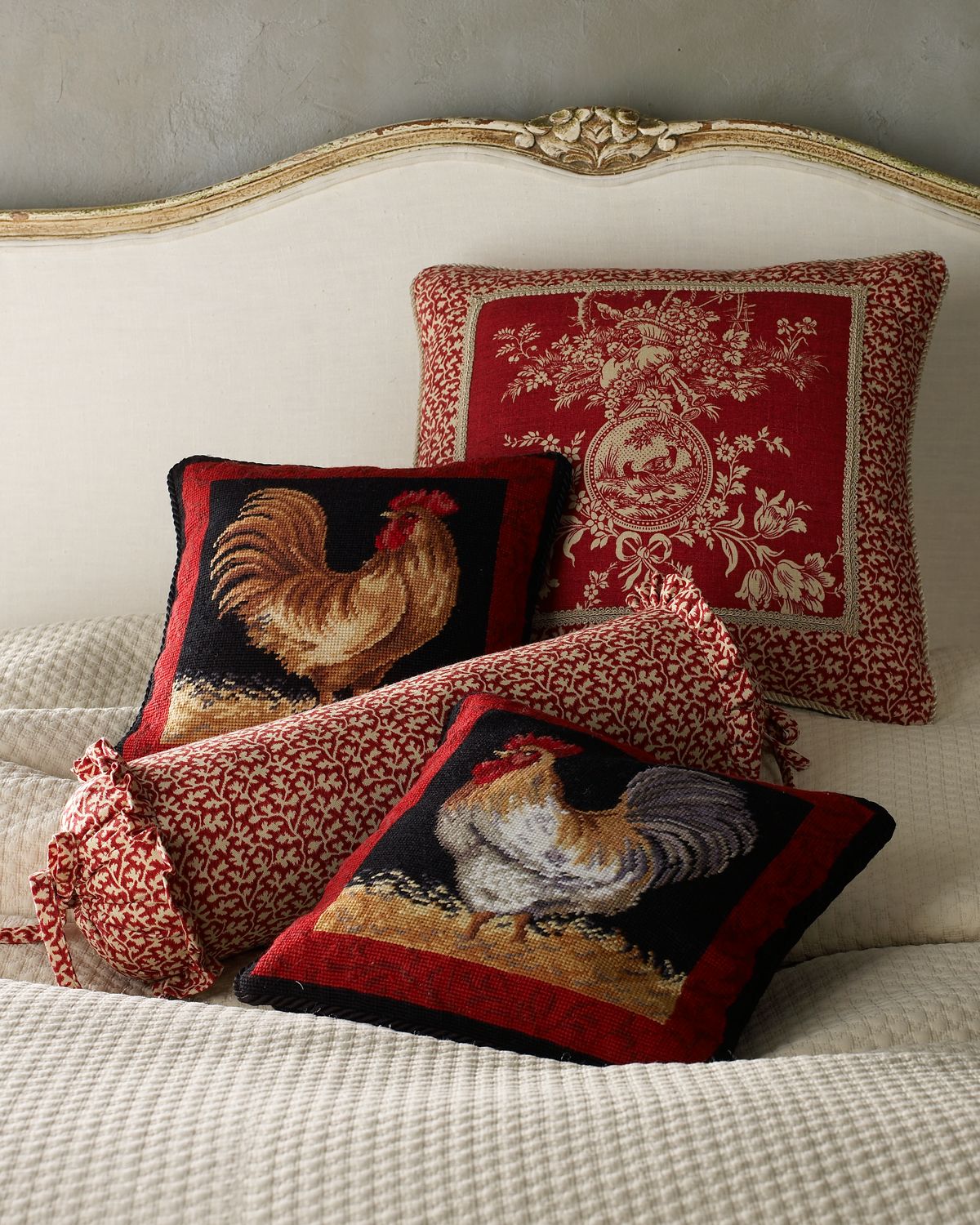 Sherry Kline Home French Country Buffalo Check Euro Sham