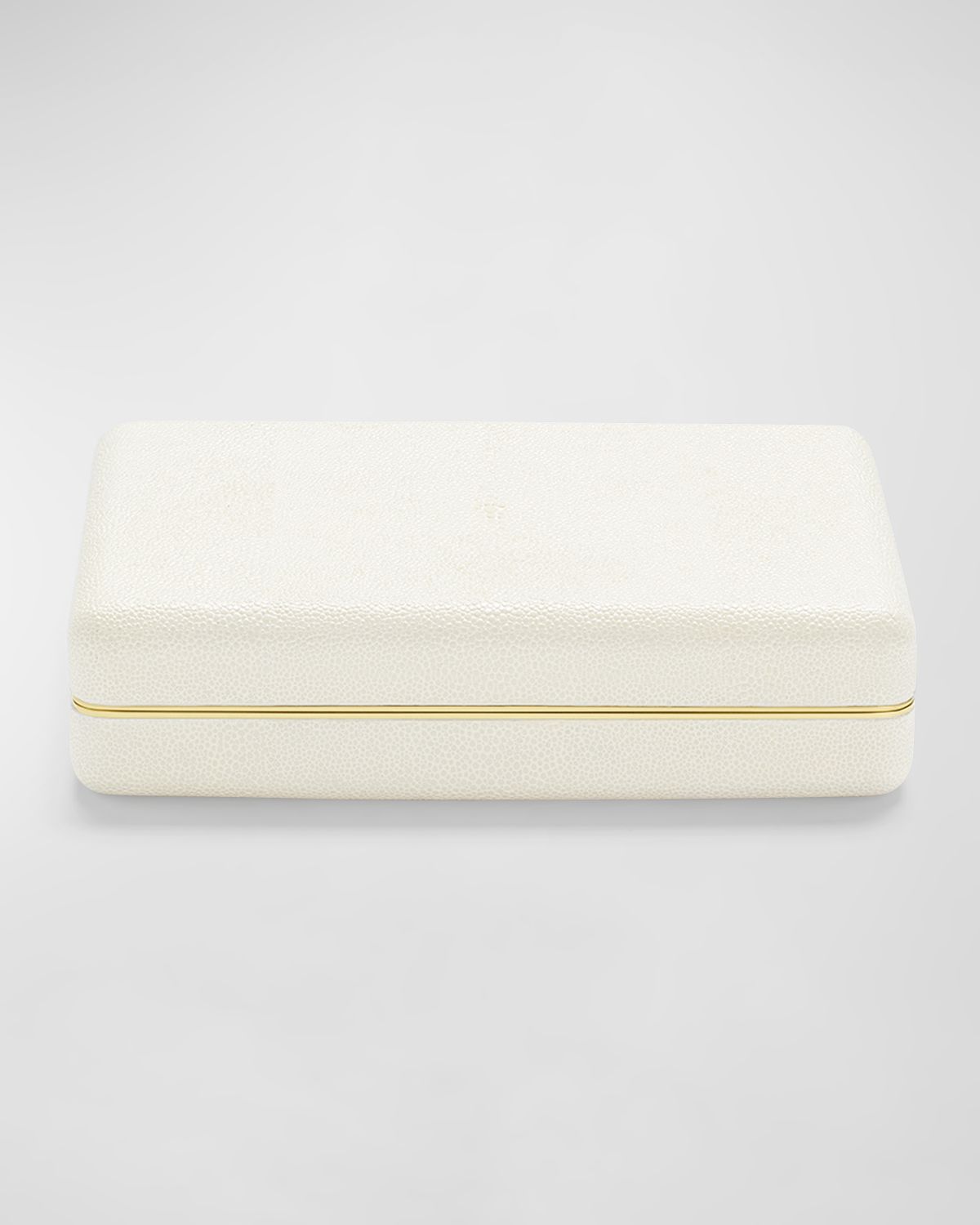 AERIN Faux Shagreen Card Case