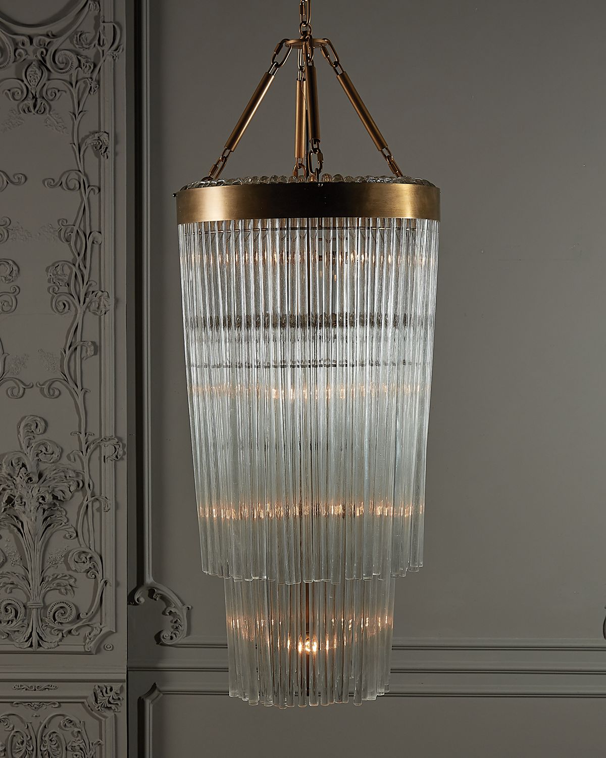 Global Views Rain Chandelier