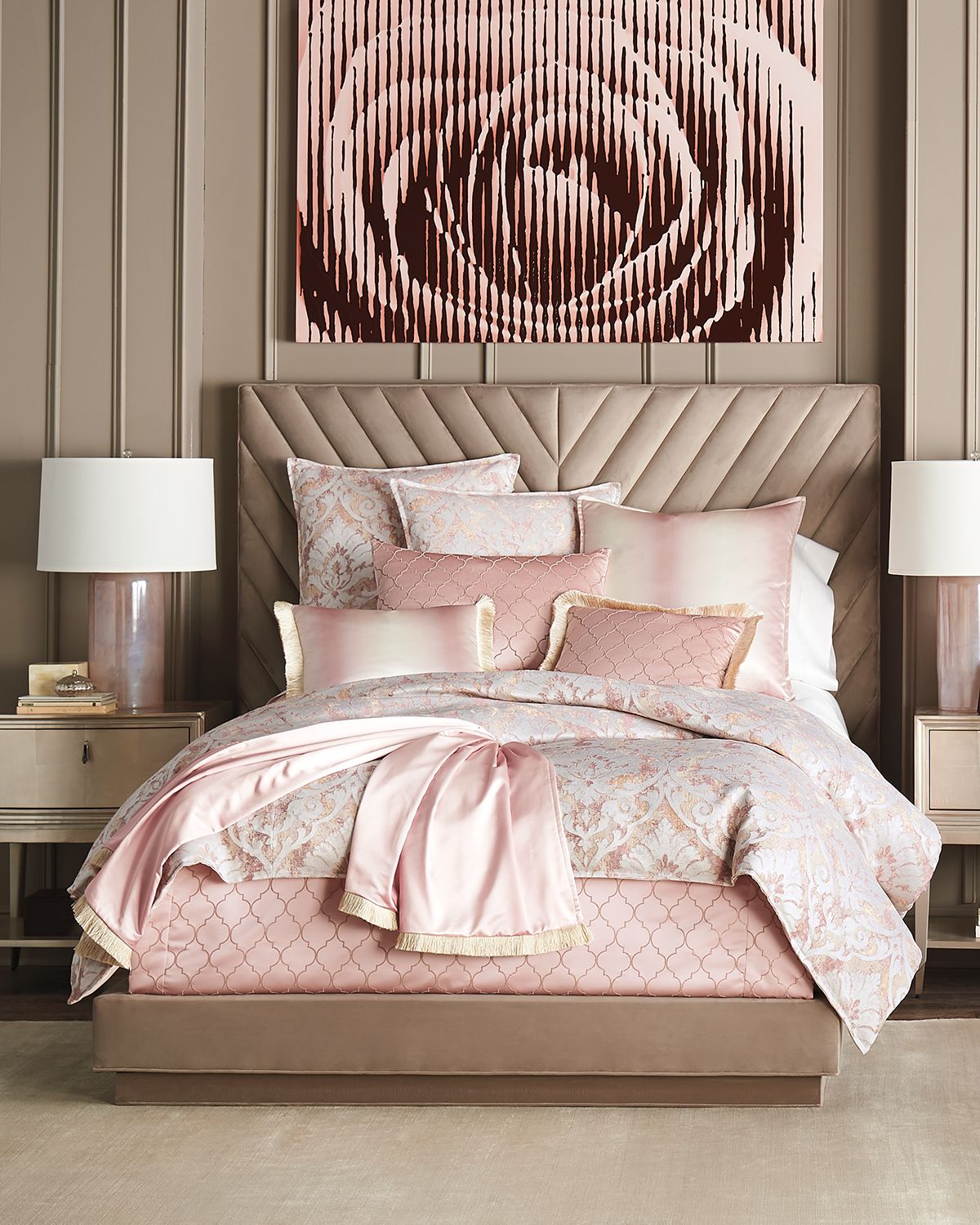 Haute House Velluto King Platform Bed