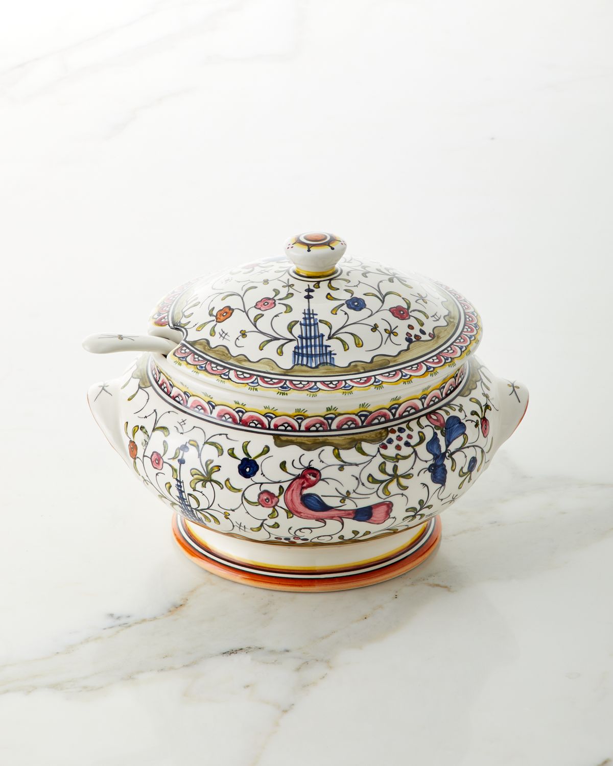 Neiman Marcus Pavoes Soup Tureen