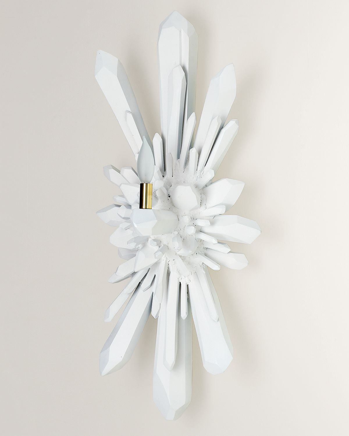 Global Views Facet Oversize Wall Sconce