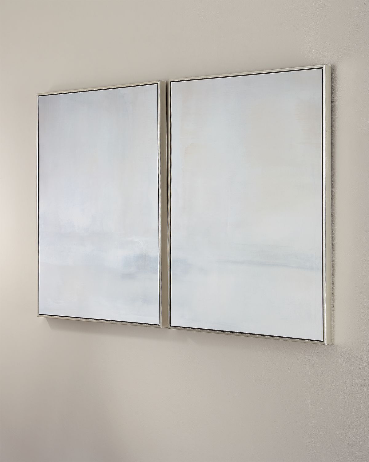 Benson-Cobb Studios "Promontory" Hand-Embellished Giclee Diptych, 37" x 49"