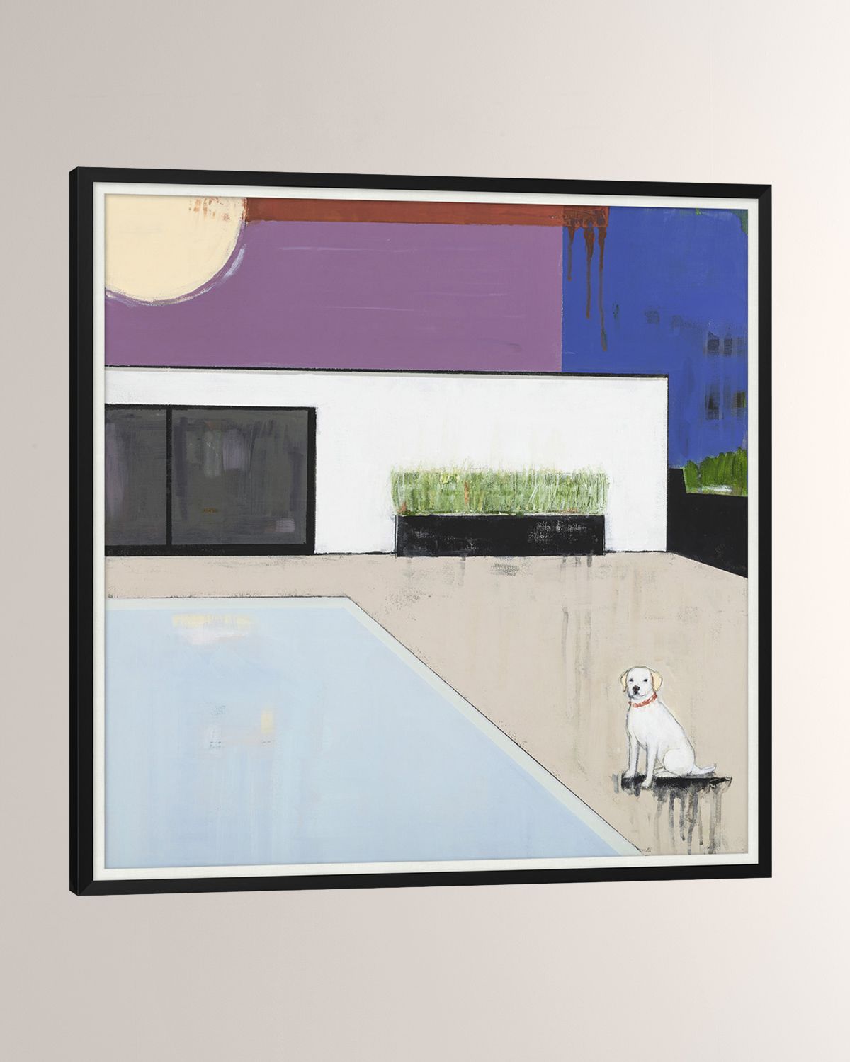 Wendover Art Group 'Modern Poolside ' Wall Art | Thumbnail 6 Wendover Art Group 'Modern Poolside ' Wall Art | Thumbnail 6