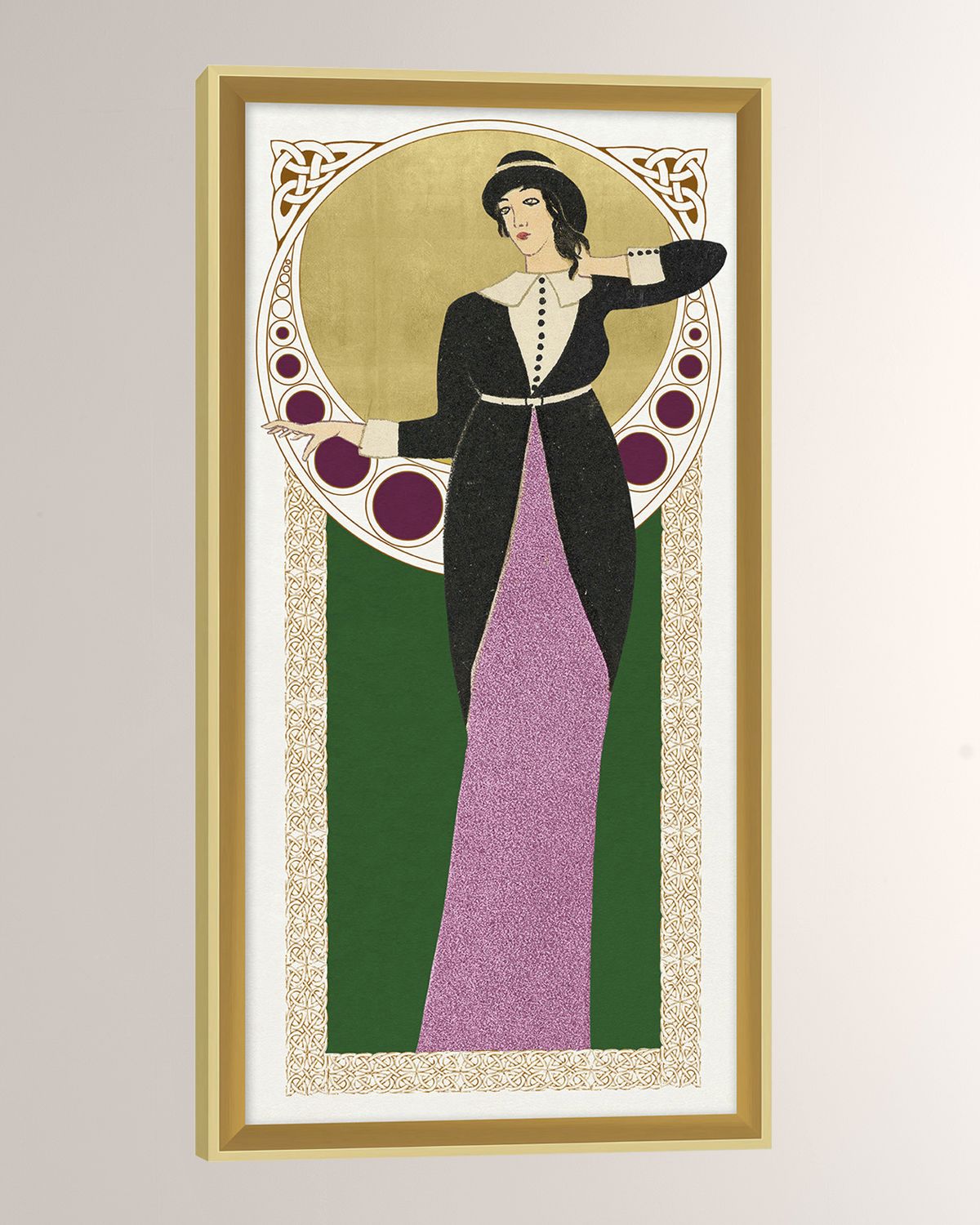 Wendover Art Group 'Deco Couture 5 ' Wall Art | Thumbnail 5 Wendover Art Group 'Deco Couture 5 ' Wall Art | Thumbnail 5
