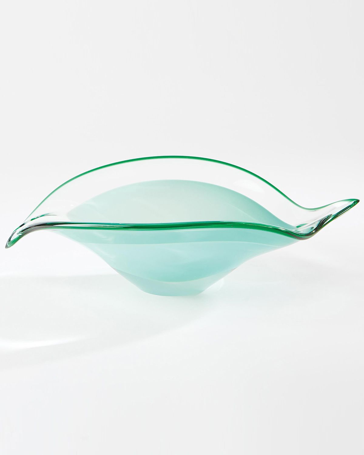 William D Scott for Global Views Bent Leaf Bowl - Large