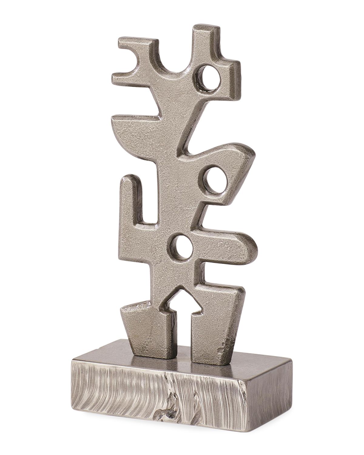 William D Scott for Global Views Iron Sculpture