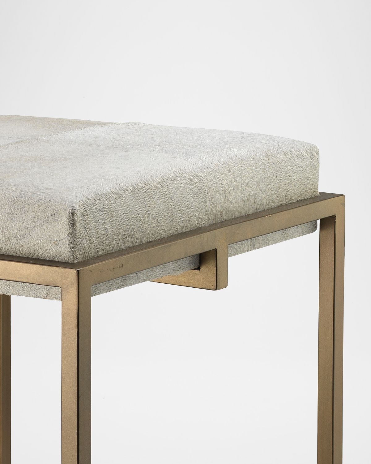 Jamie Young Shelby Hair on Hide Bar Stool