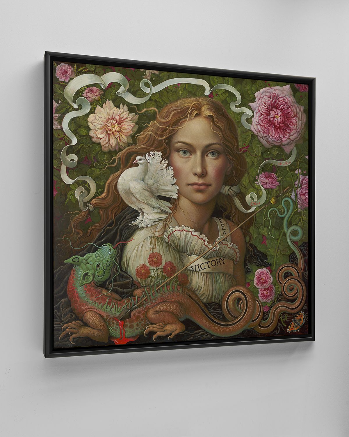 Yana Movchan "Slay Your Dragon" Giclee Art