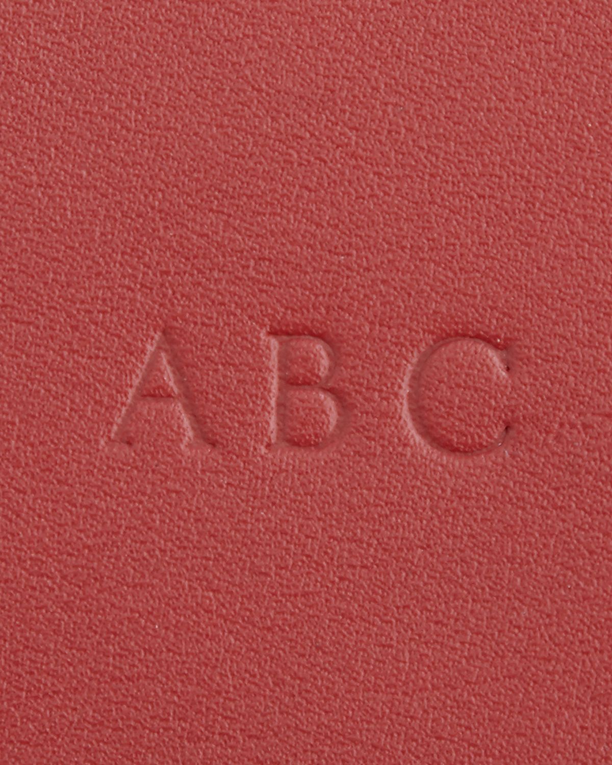 ROYCE New York Monogrammed Compact Leather Toiletry Bag