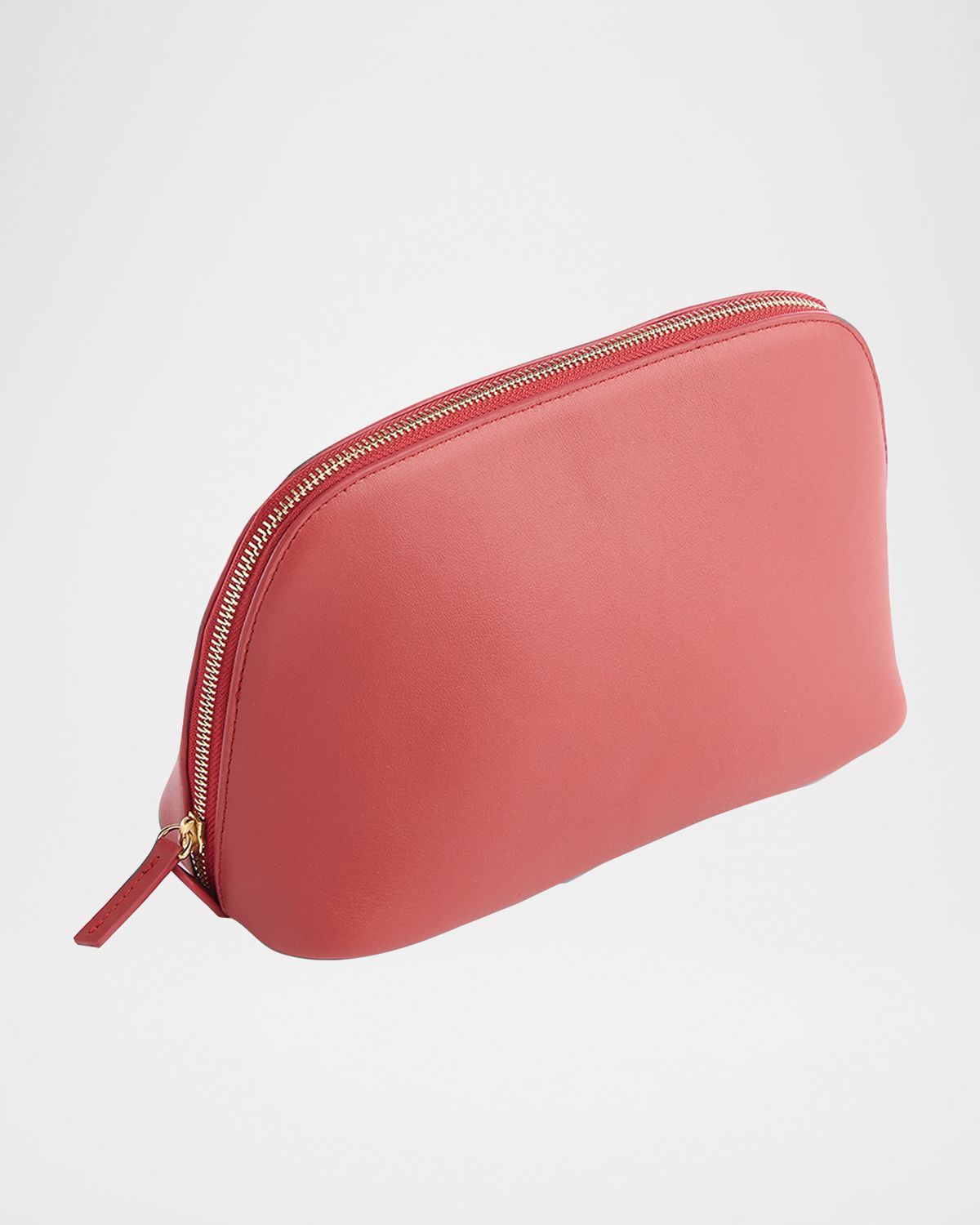 ROYCE New York Monogrammed Large Leather Cosmetic Bag